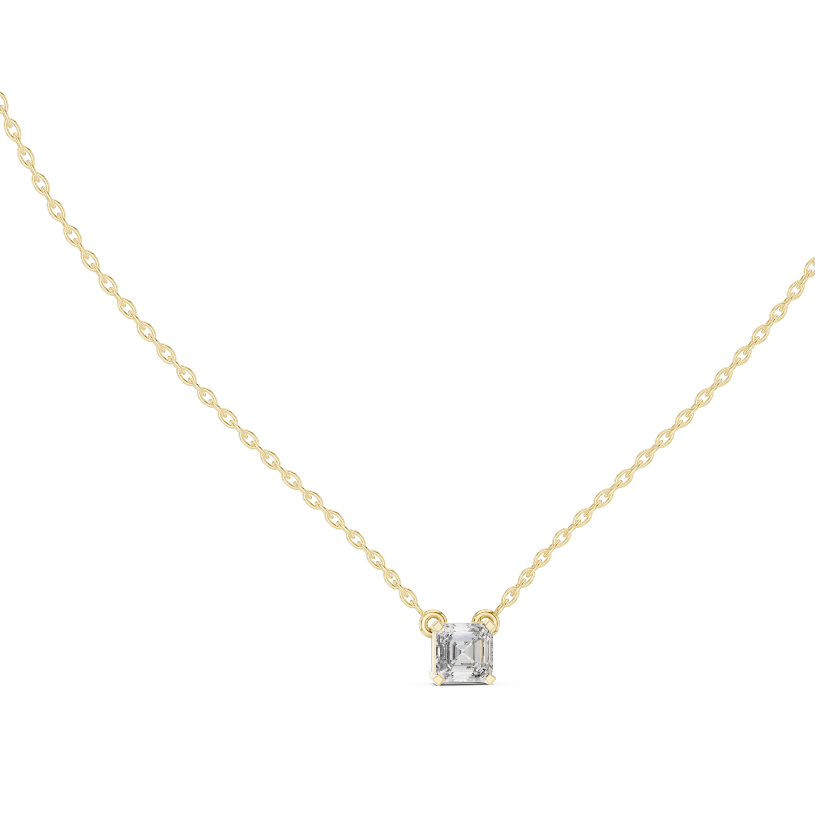  Gold Pure Harmony Pendant Necklace Left View
