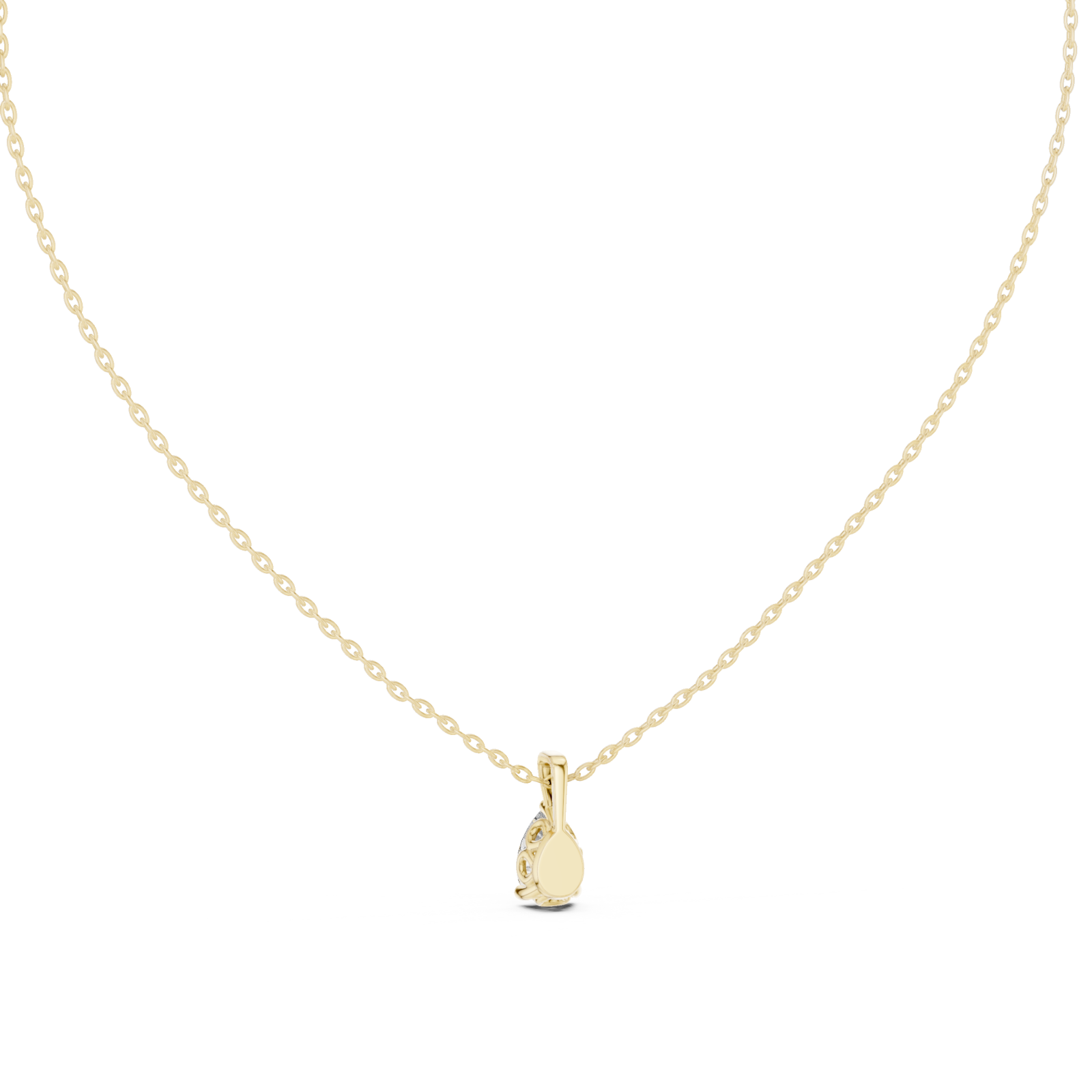  Gold Poise and Promise Elegance Pendant Front View