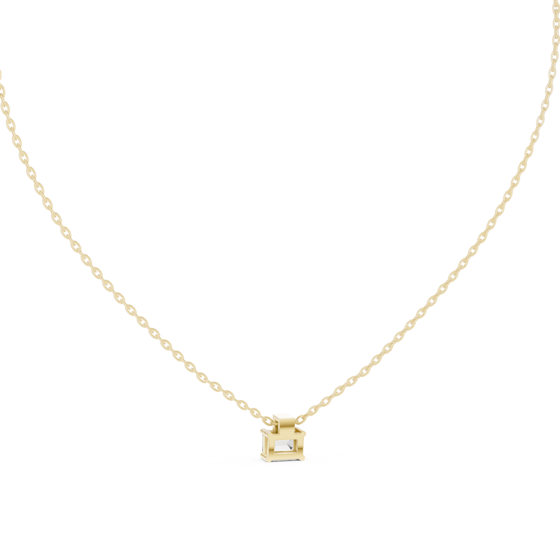 Gold Shadowed Grace Lattice Pendant Right View