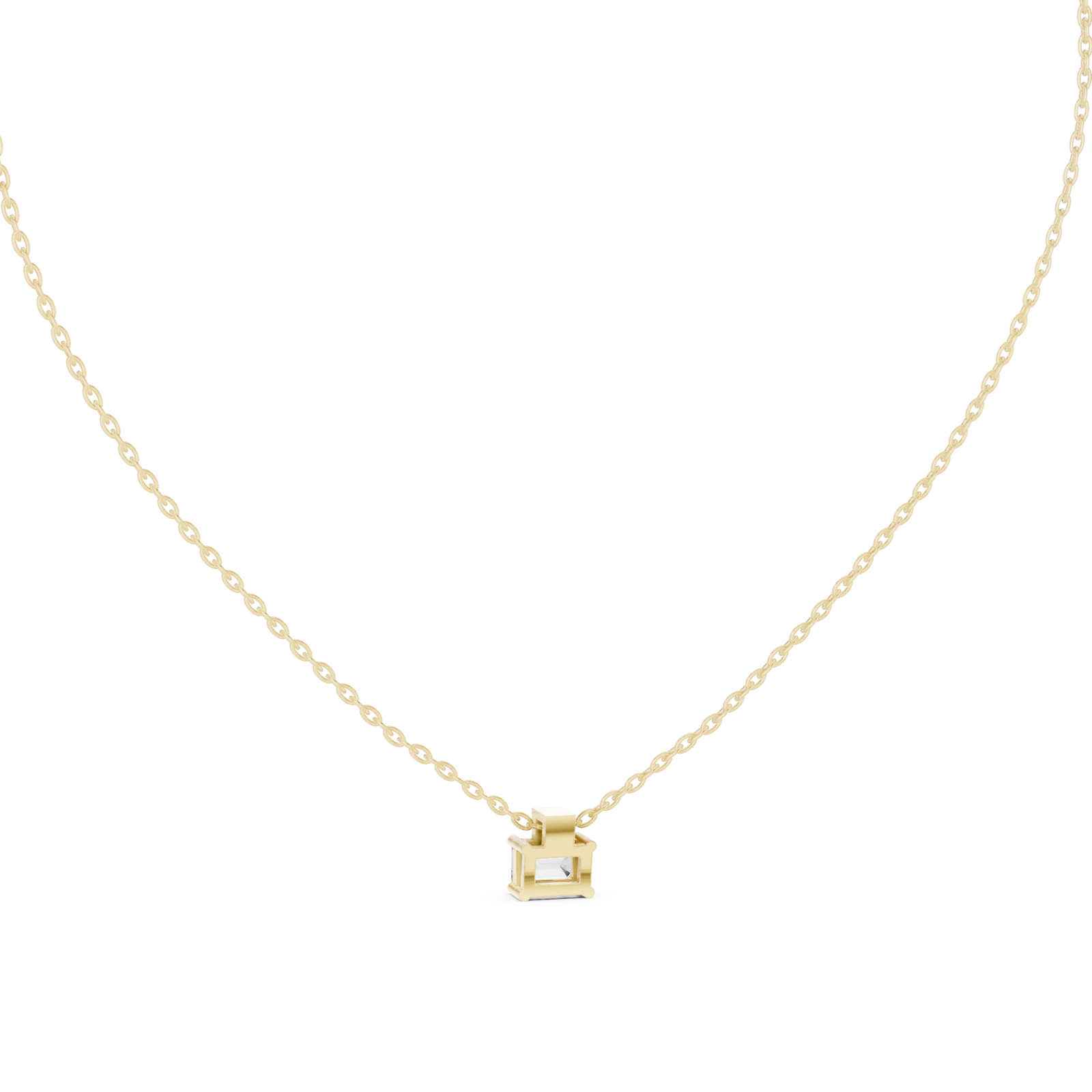 Gold Shadowed Grace Lattice Pendant Front View