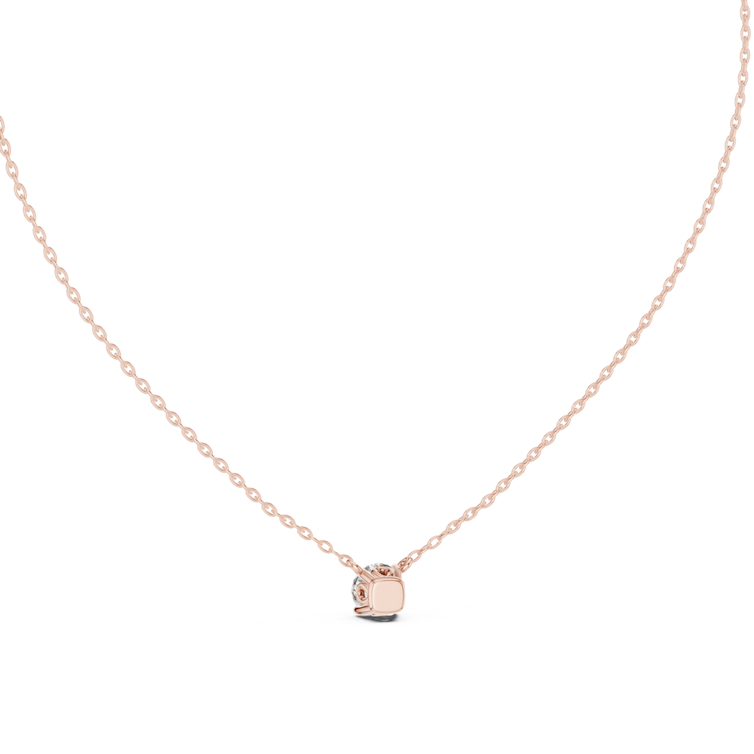  Rose Gold Celestial Touchstone Heart Pendant Right View