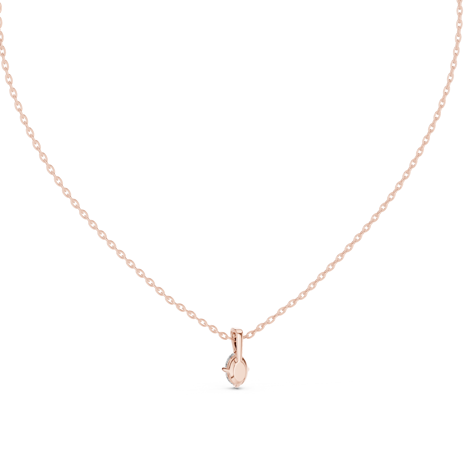  Rose Gold Celestial Unity Pendant Front View
