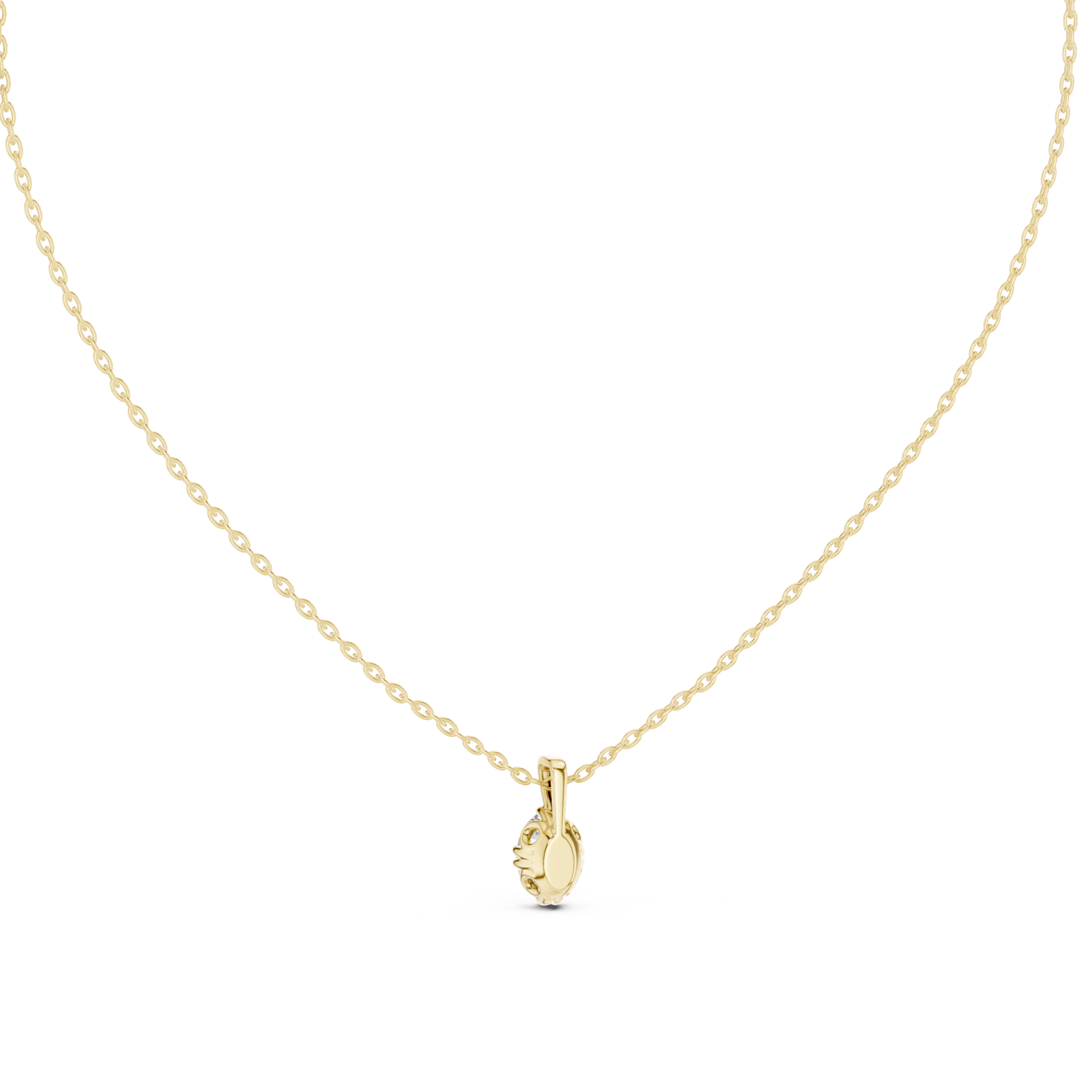  Gold Midsummer Whimsy Pendant Front View