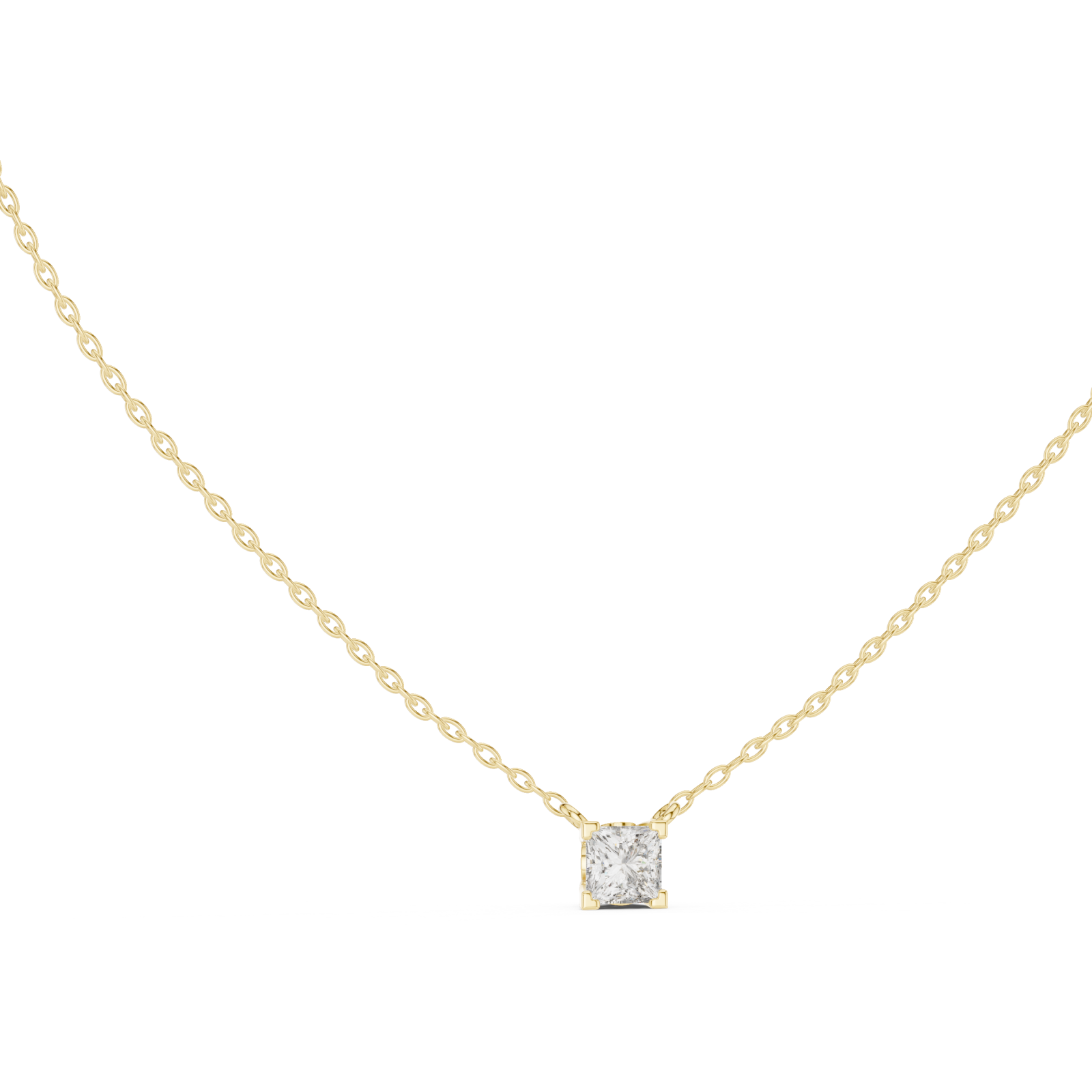  Gold Graceful Morning Dew Pendant Left View