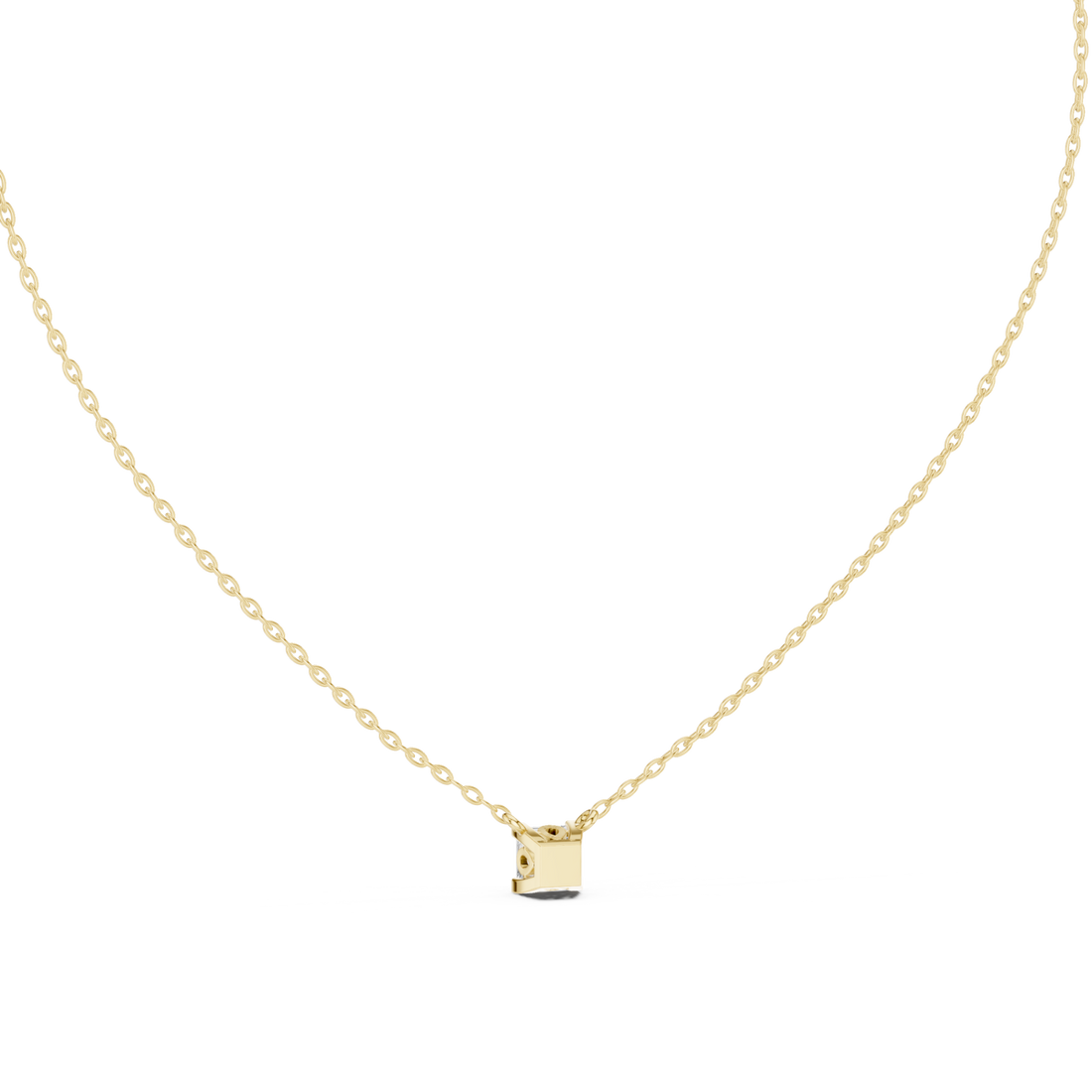 Gold Graceful Morning Dew Pendant Right View