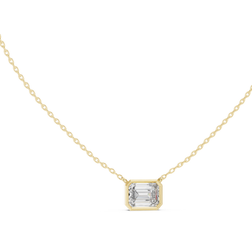  Gold Pure Horizon Chic Pendant Left View
