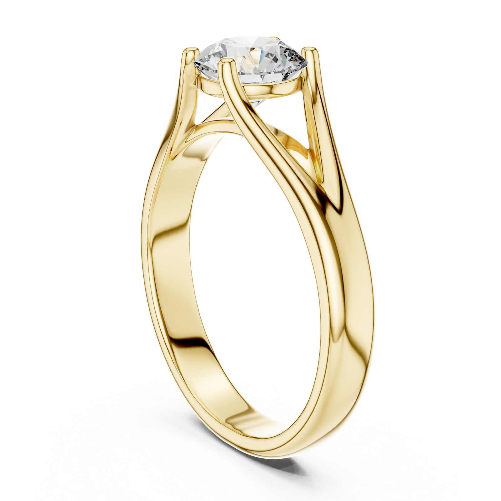  Gold The Whispering Veil Band Left View