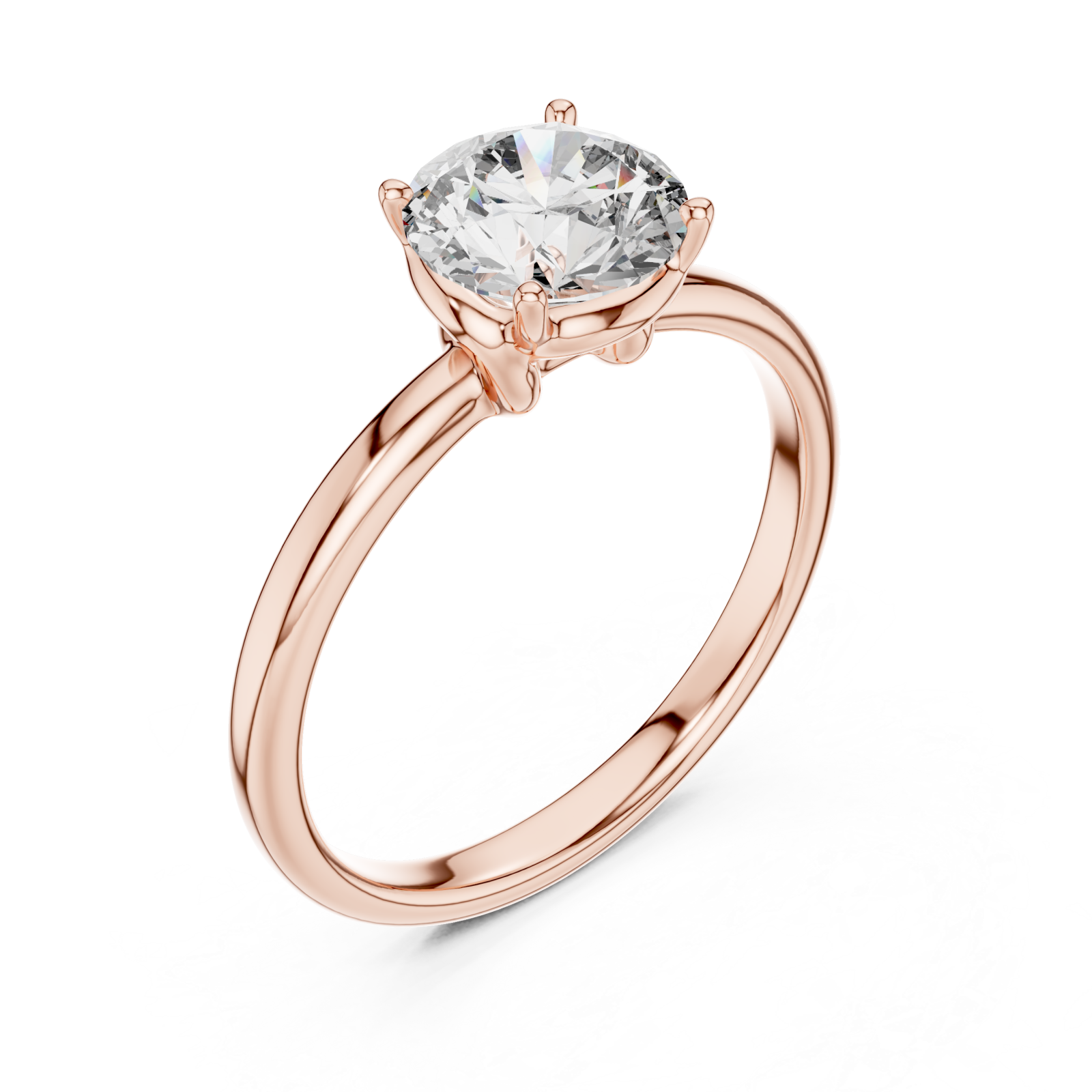  Rose Gold Pure Grace Adorned Circle Ensemble Right View