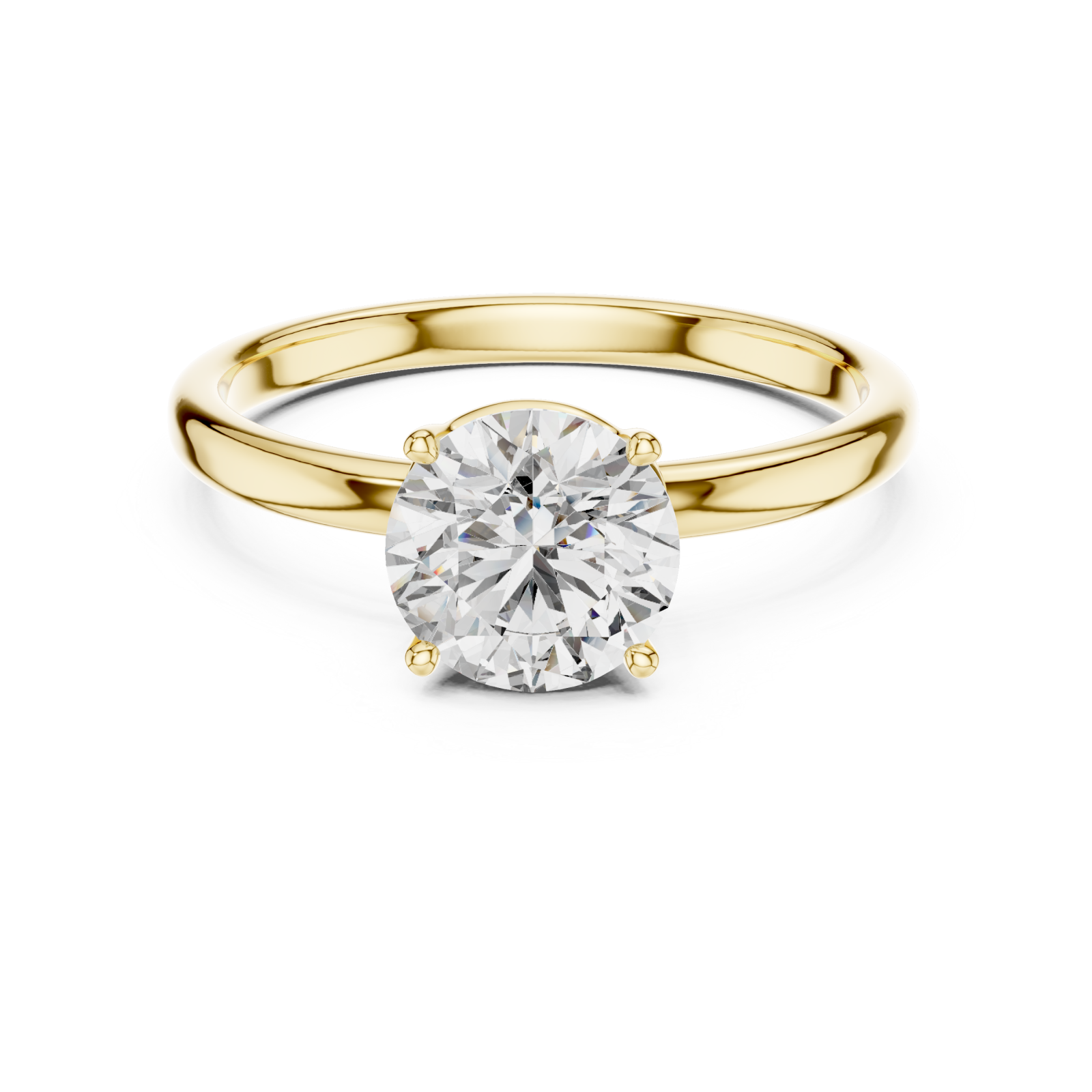  Gold Pure Grace Adorned Circle Ensemble Front View