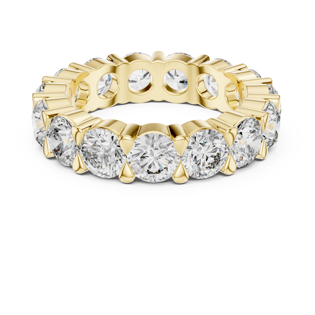 Gold Lumina Classic Crown Ring Right View