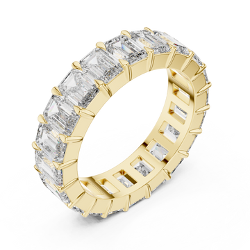 Gold Grandeur Clarity Prism Celebration Ring Right View