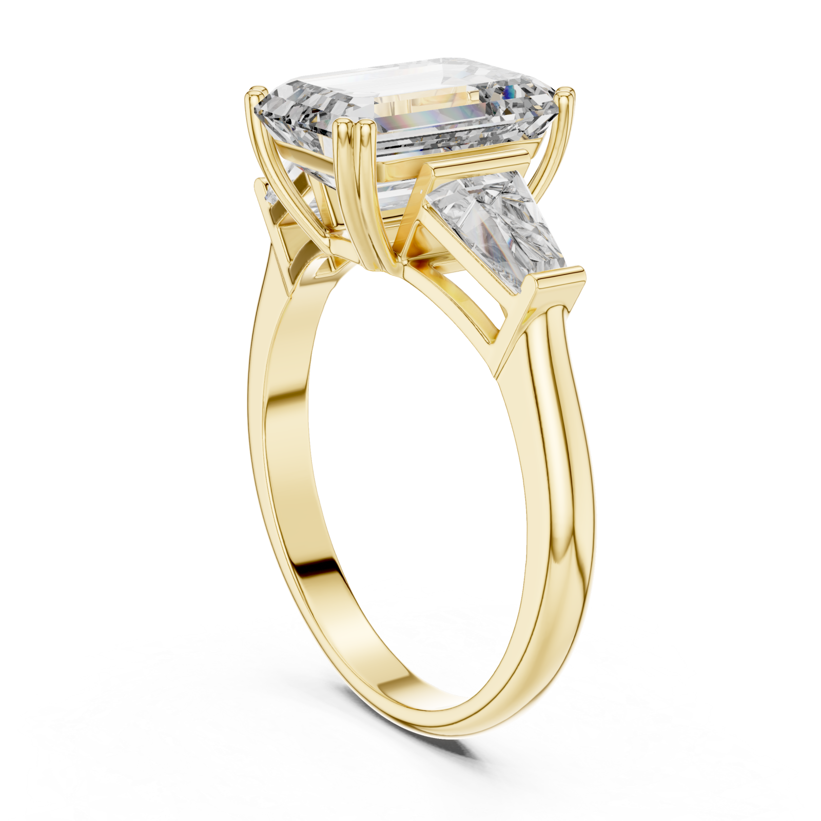  Gold Blessed Aurora of Unity Classic Ring Left View
