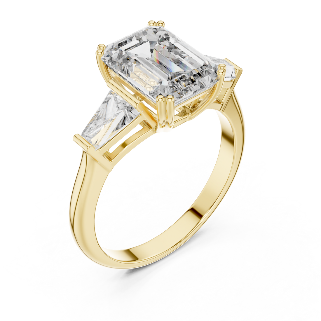Gold Blessed Aurora of Unity Classic Ring Right View
