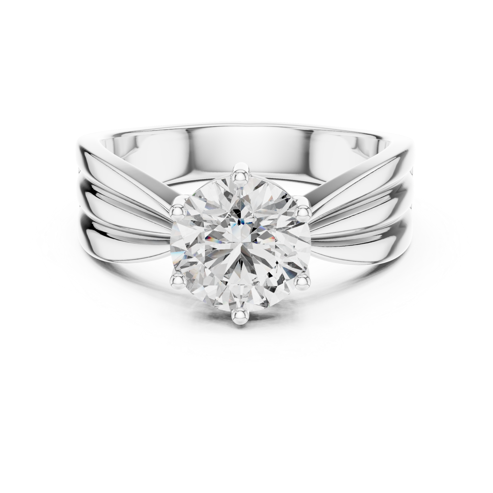  White Gold Infinite Grace Front View