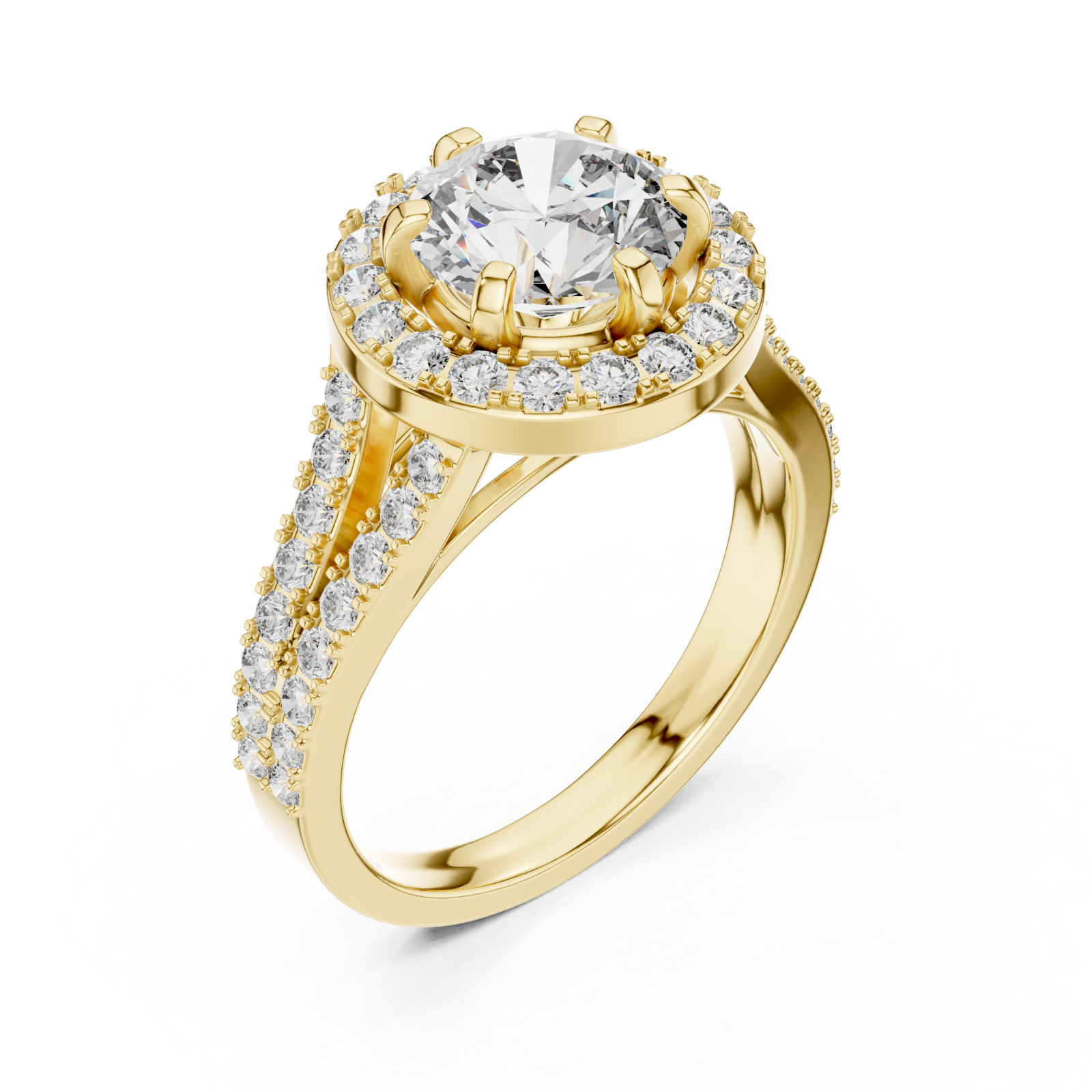 Gold Classic Glow Graceful Cocktail Right View