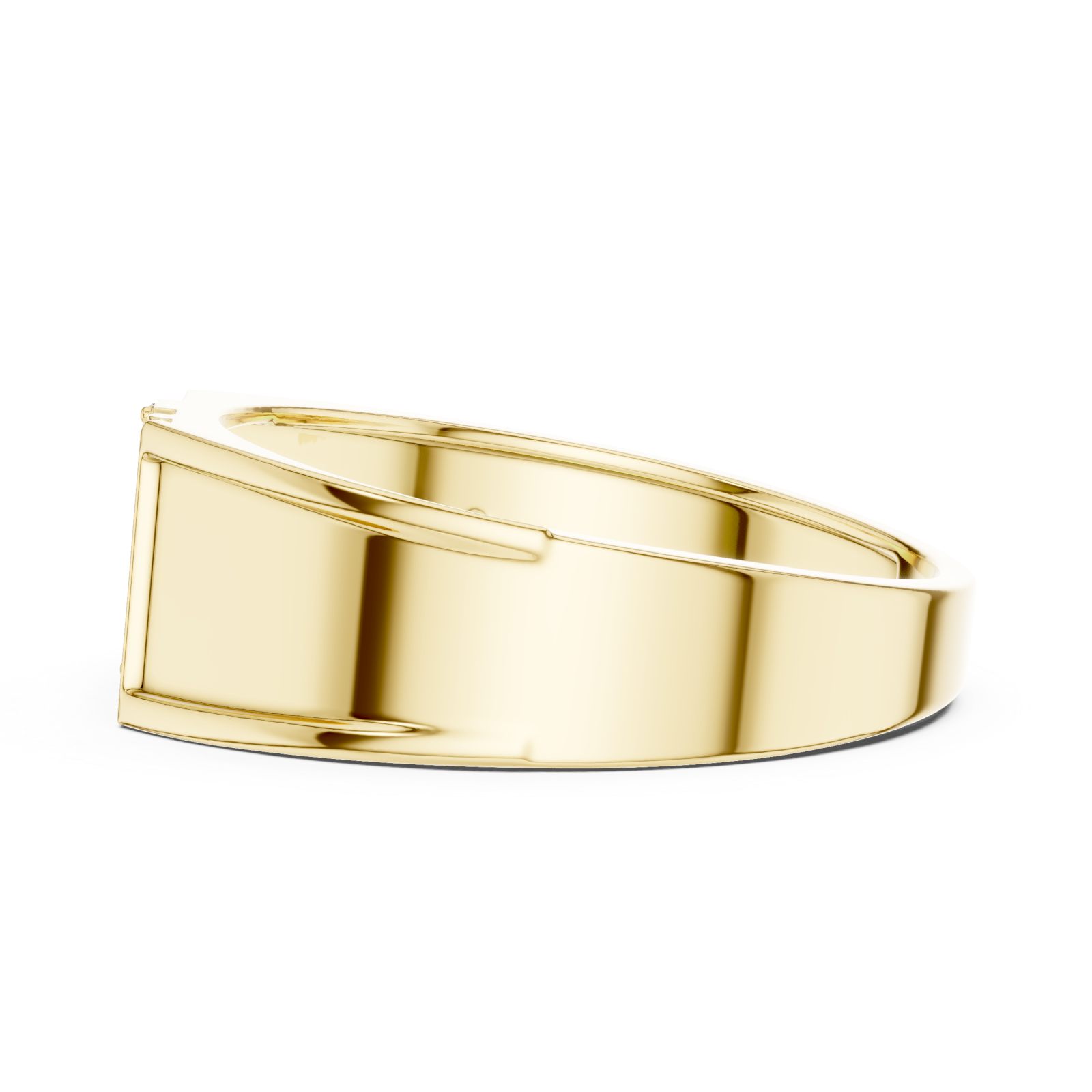  Gold Celestial Bliss Signature Ring Side View