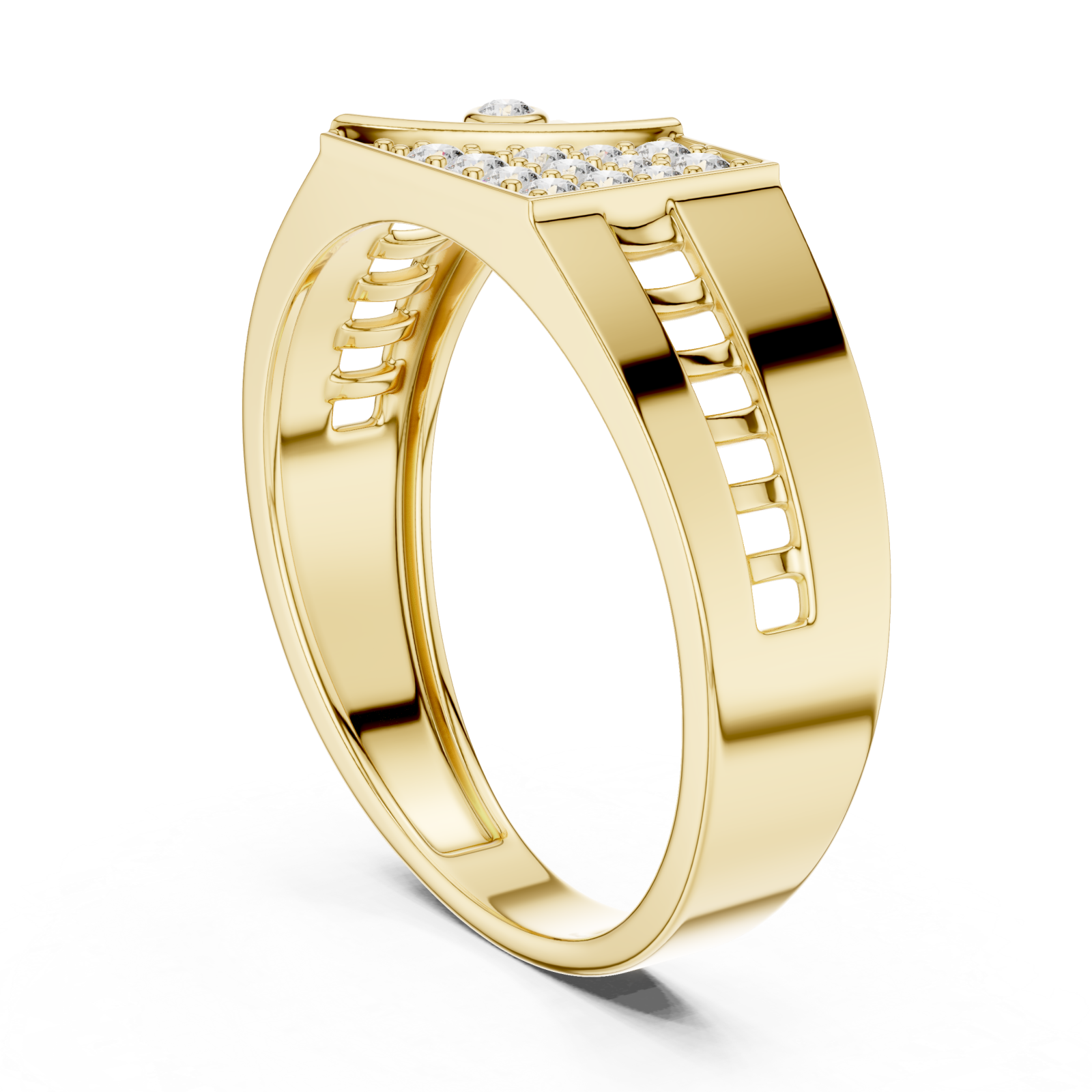  Gold Horizon Window Signature Statement Band Left View