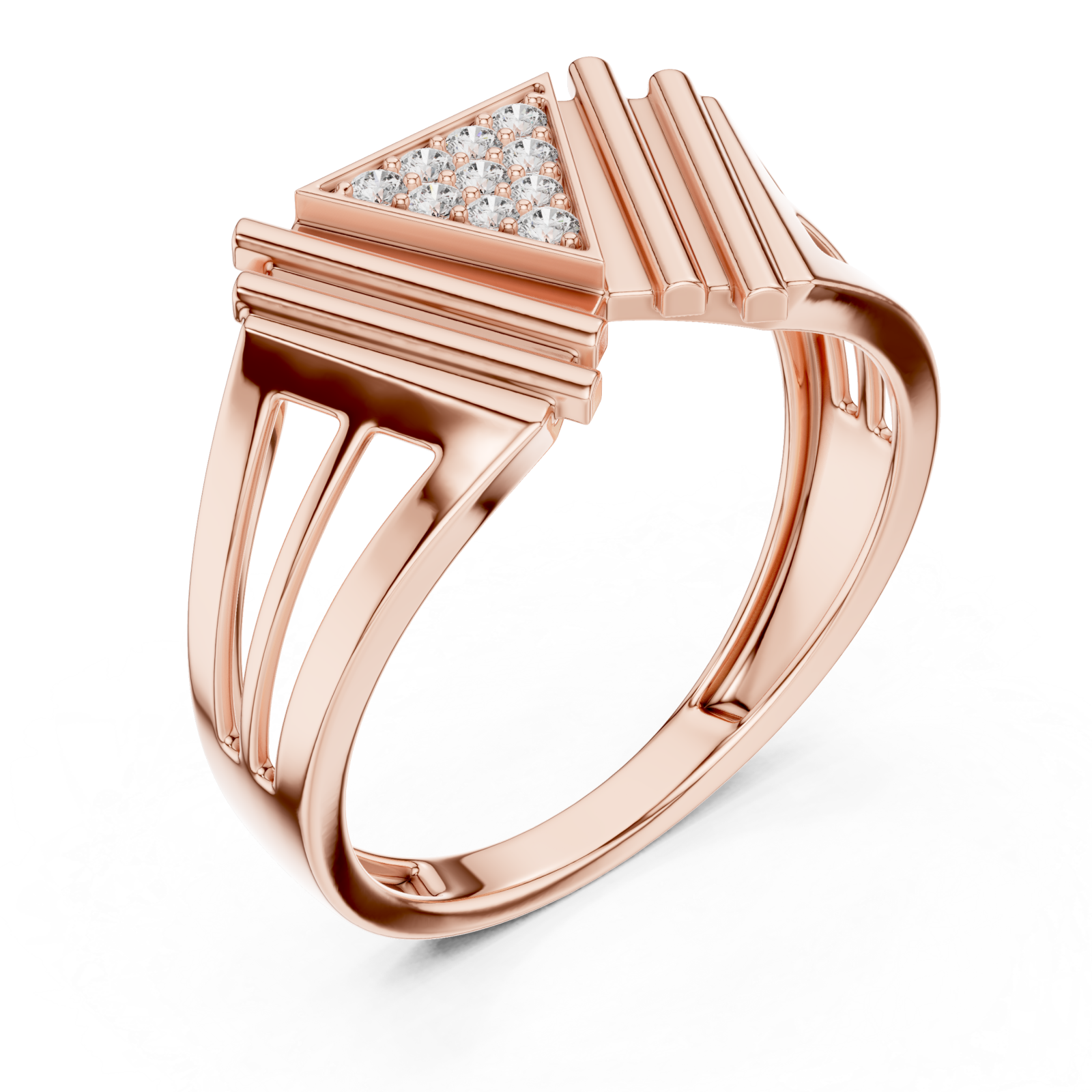  Rose Gold Eclipse Mirage Signature Band Right View