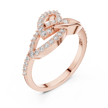  Rose Gold Luminous Knot Embrace Right View