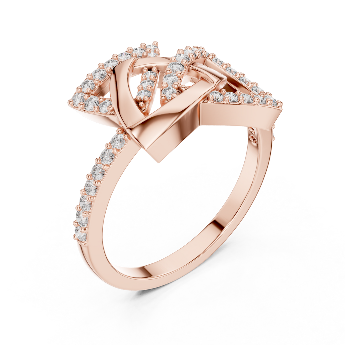  Rose Gold Whispering Petal Ascent Right View