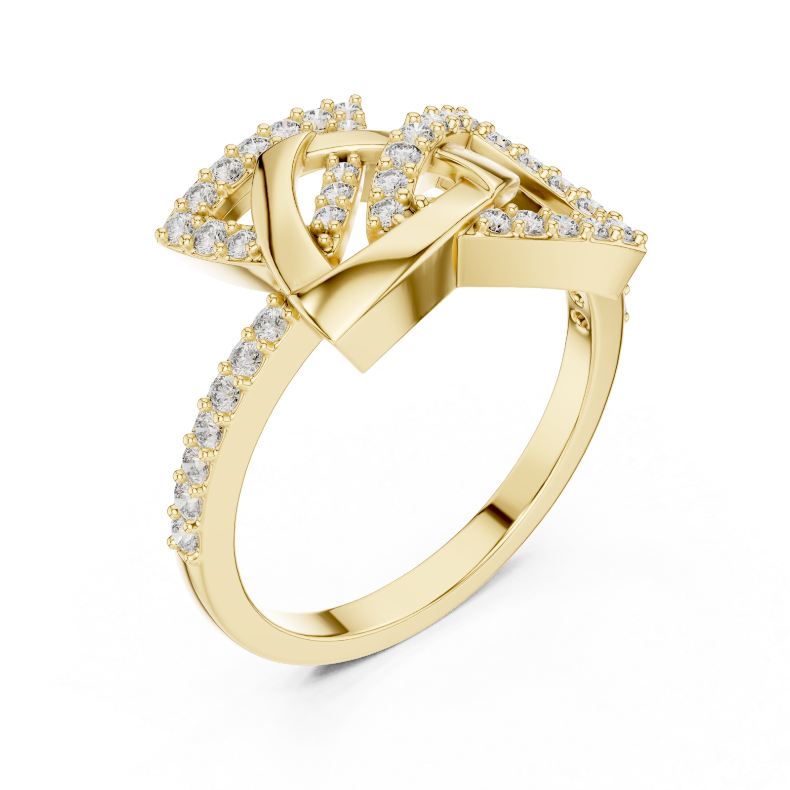 Gold Whispering Petal Ascent Right View