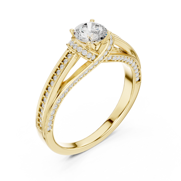 Gold Grandeur Empress Ascend Band Right View
