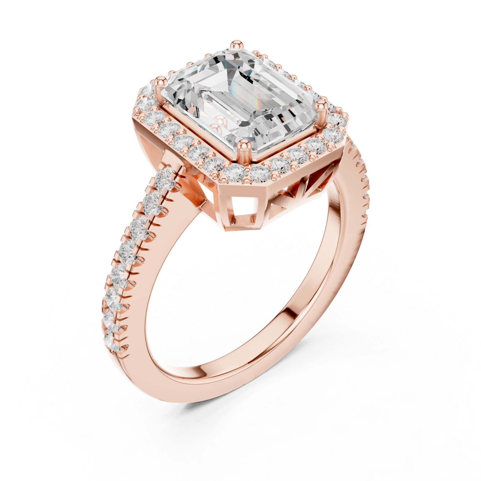  Rose Gold Eternal Promise Signature Ring Right View