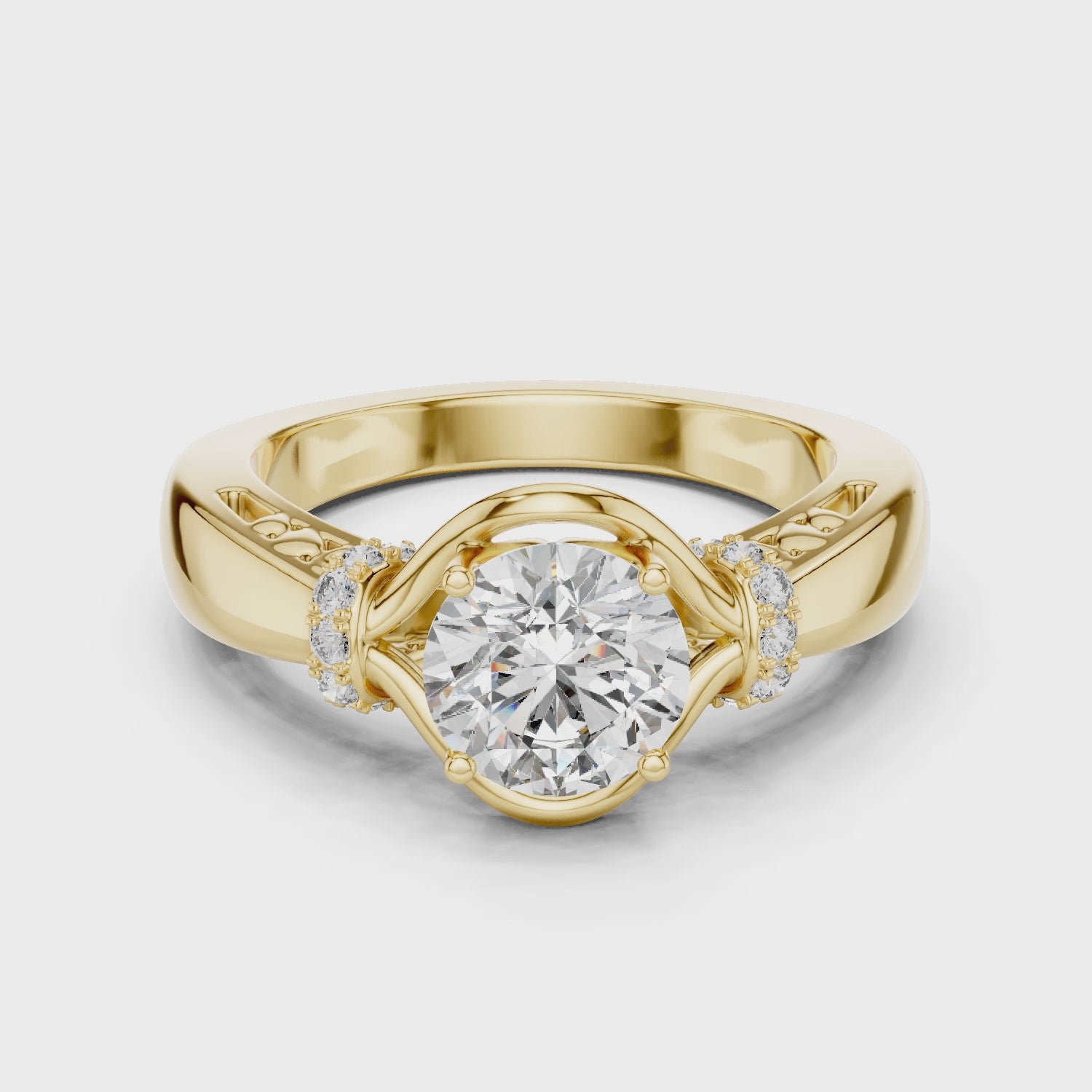 Infinite Grace Modern Statement Ring