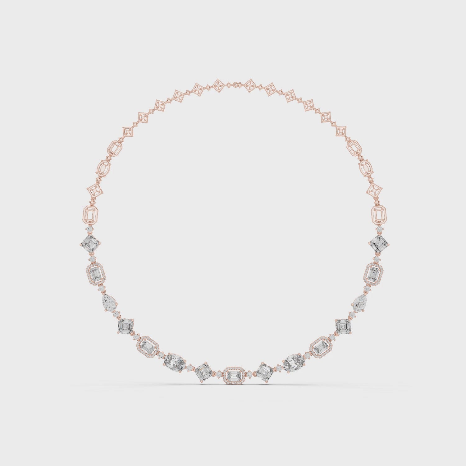 Gardenia Embrace Vintage Inspired Signature Necklace