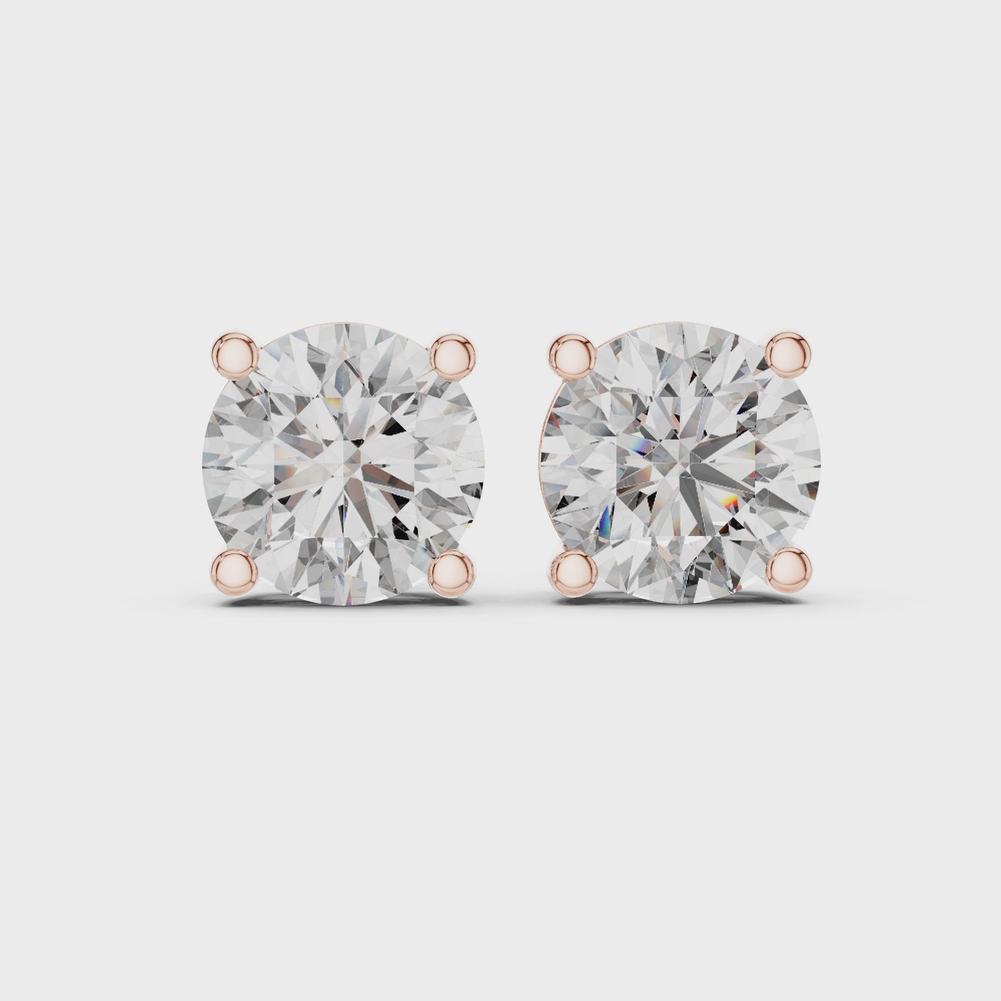 Pure Radiance Stud Earrings
