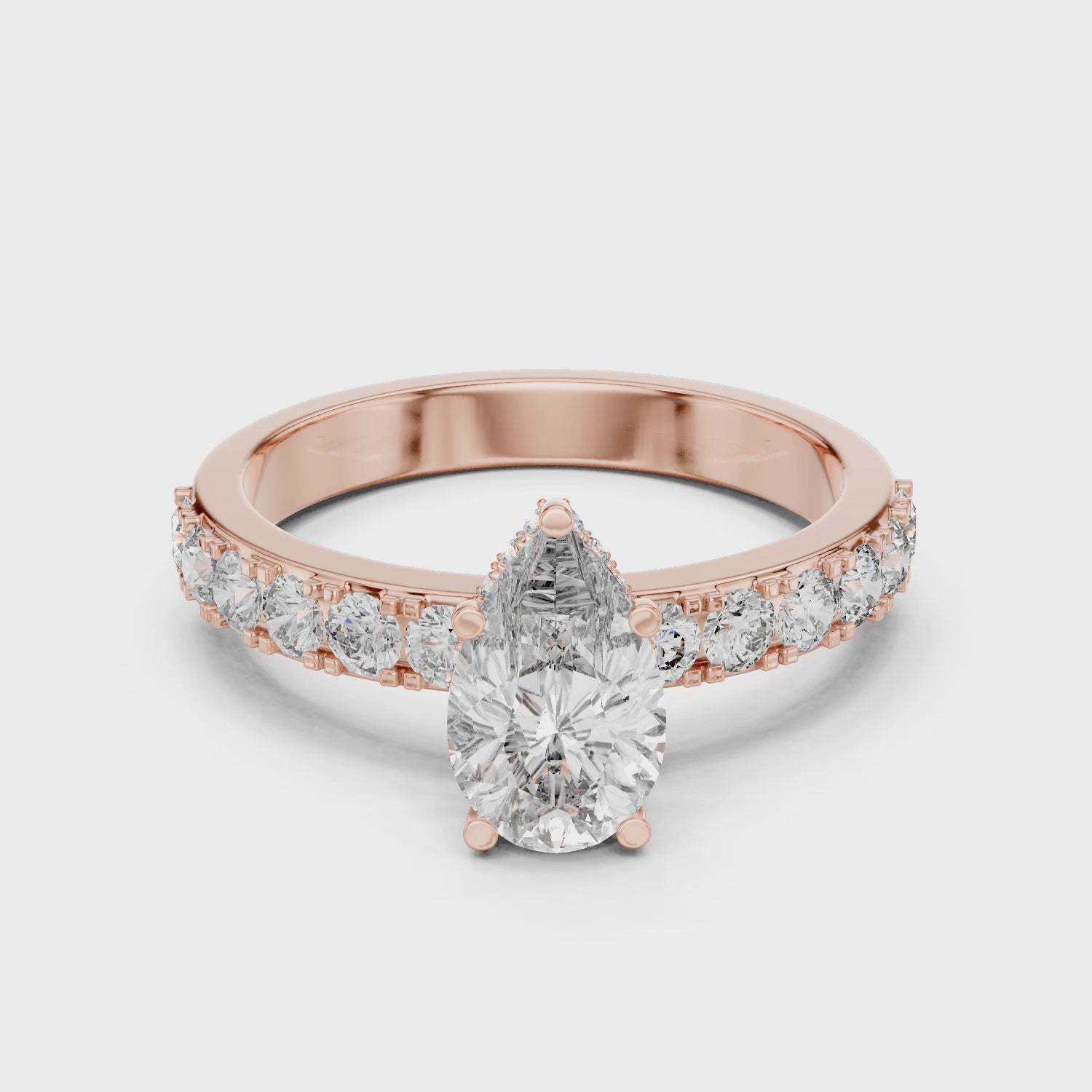 Crystalline Whisper Grace Ring