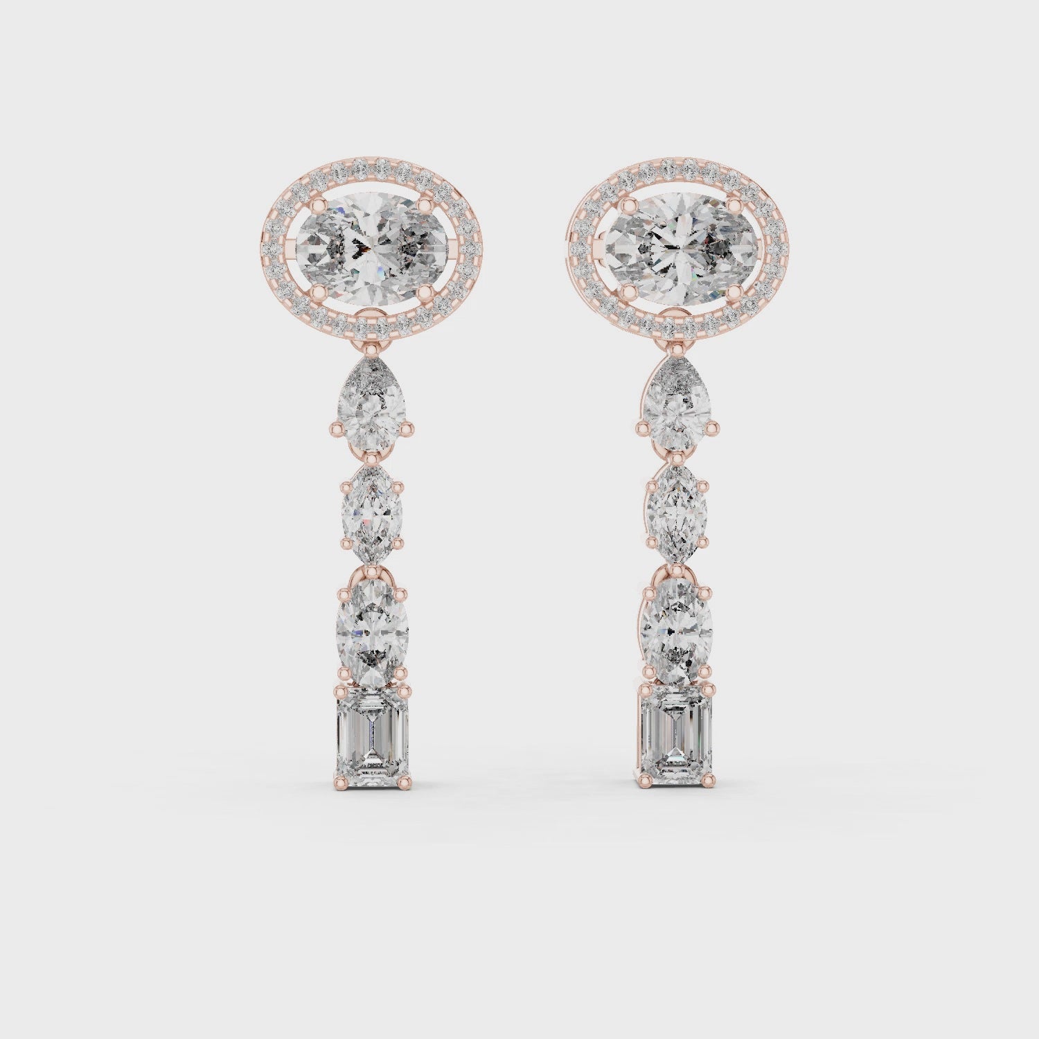Elegant Passage Statement Studs