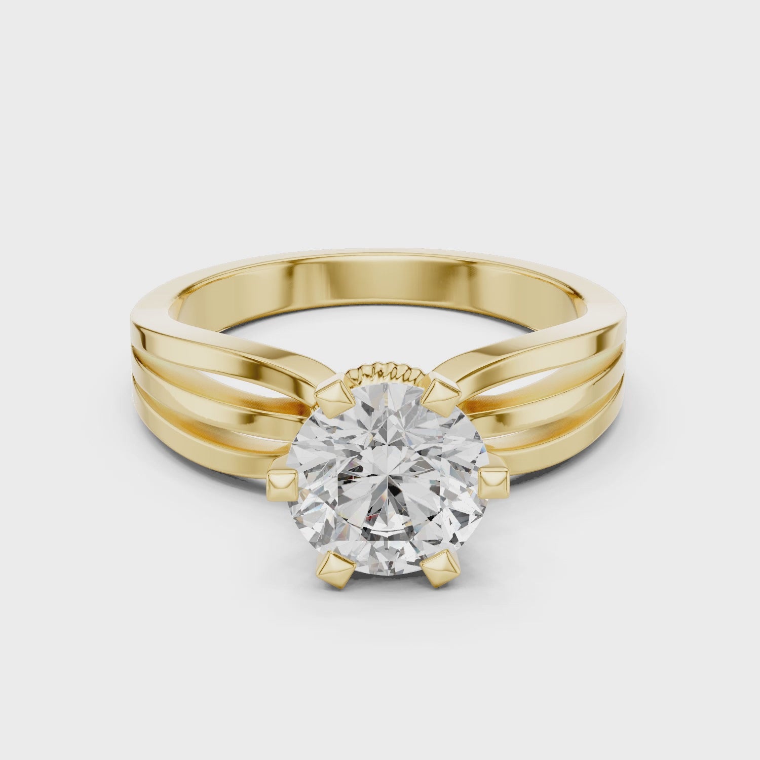Midnight Cascade Flow Ring