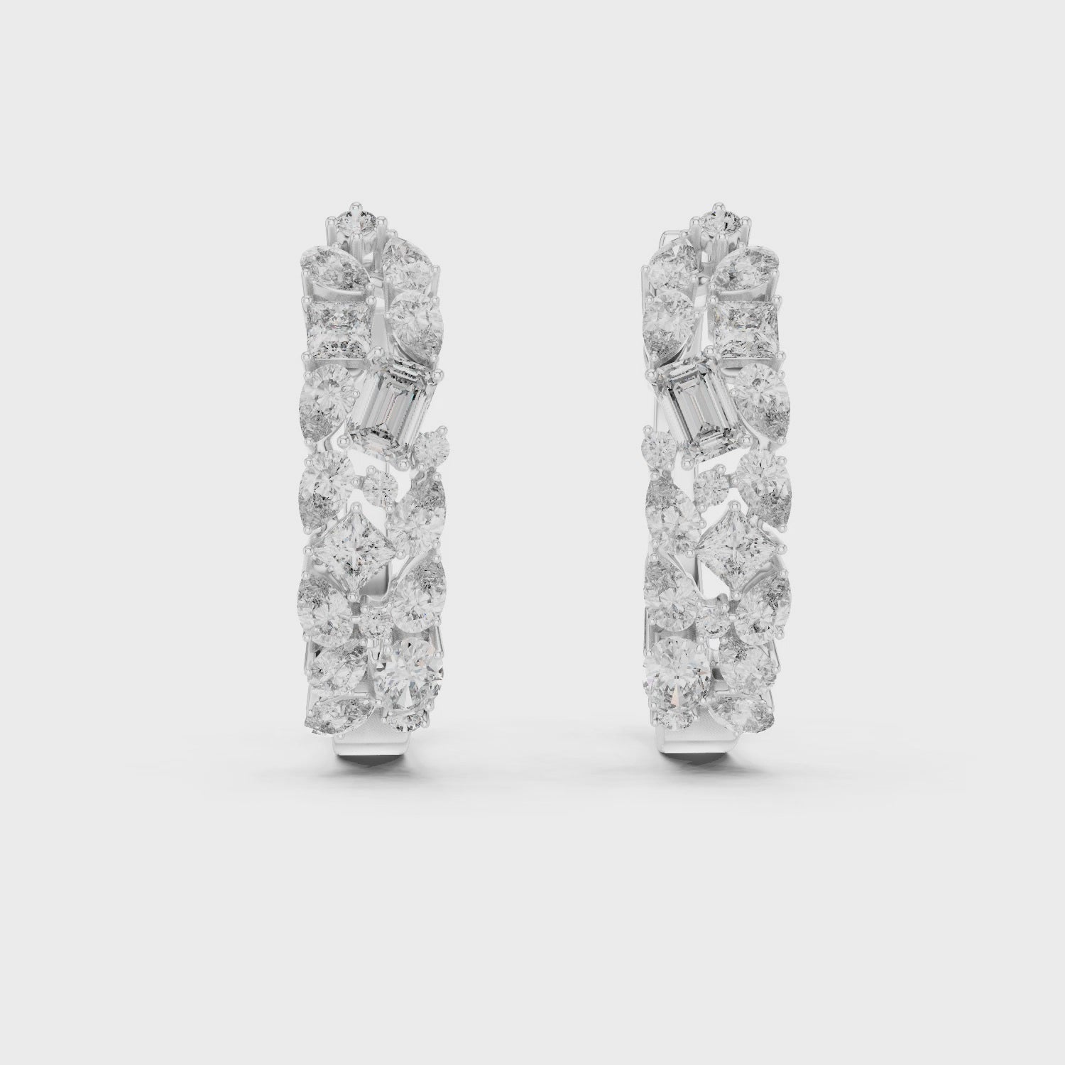 Lustrous Bloom Embrace Earrings