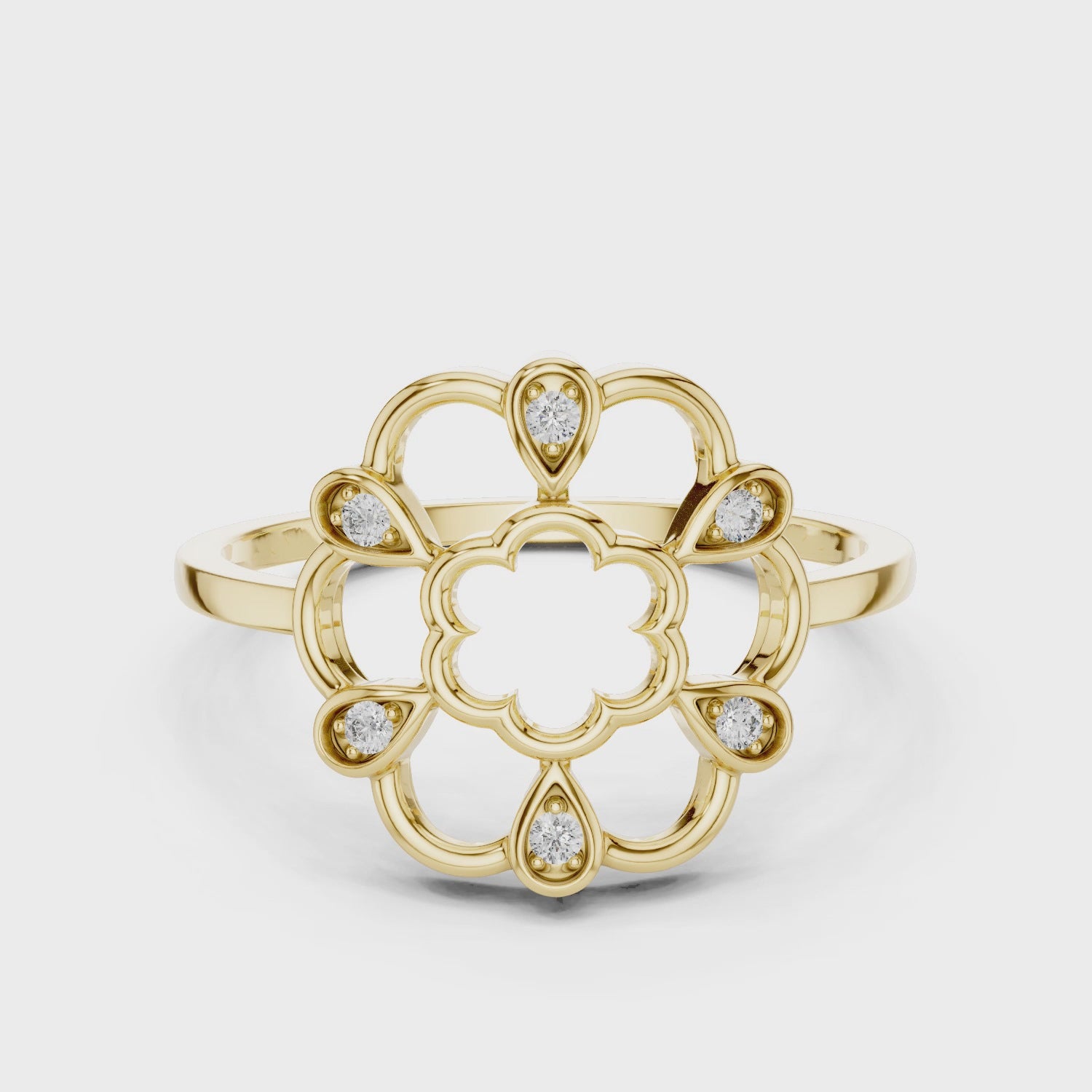 Petal Embrace Ring