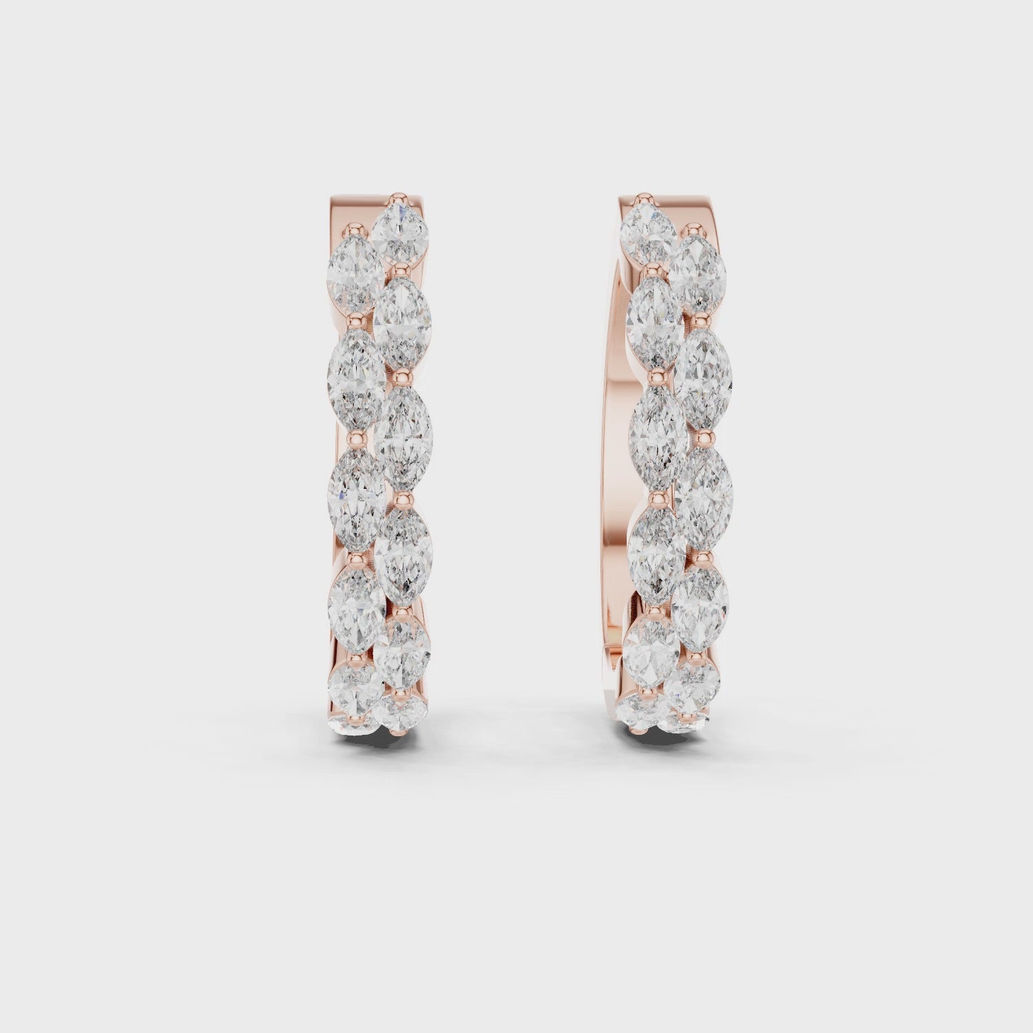 Twilight Glimmer Artisanal Hoops for Women
