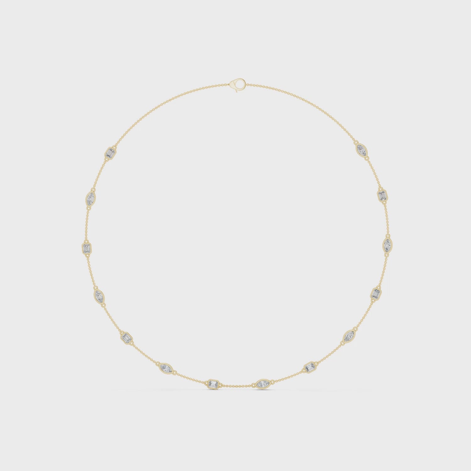 Refined Glisten Chain Necklace