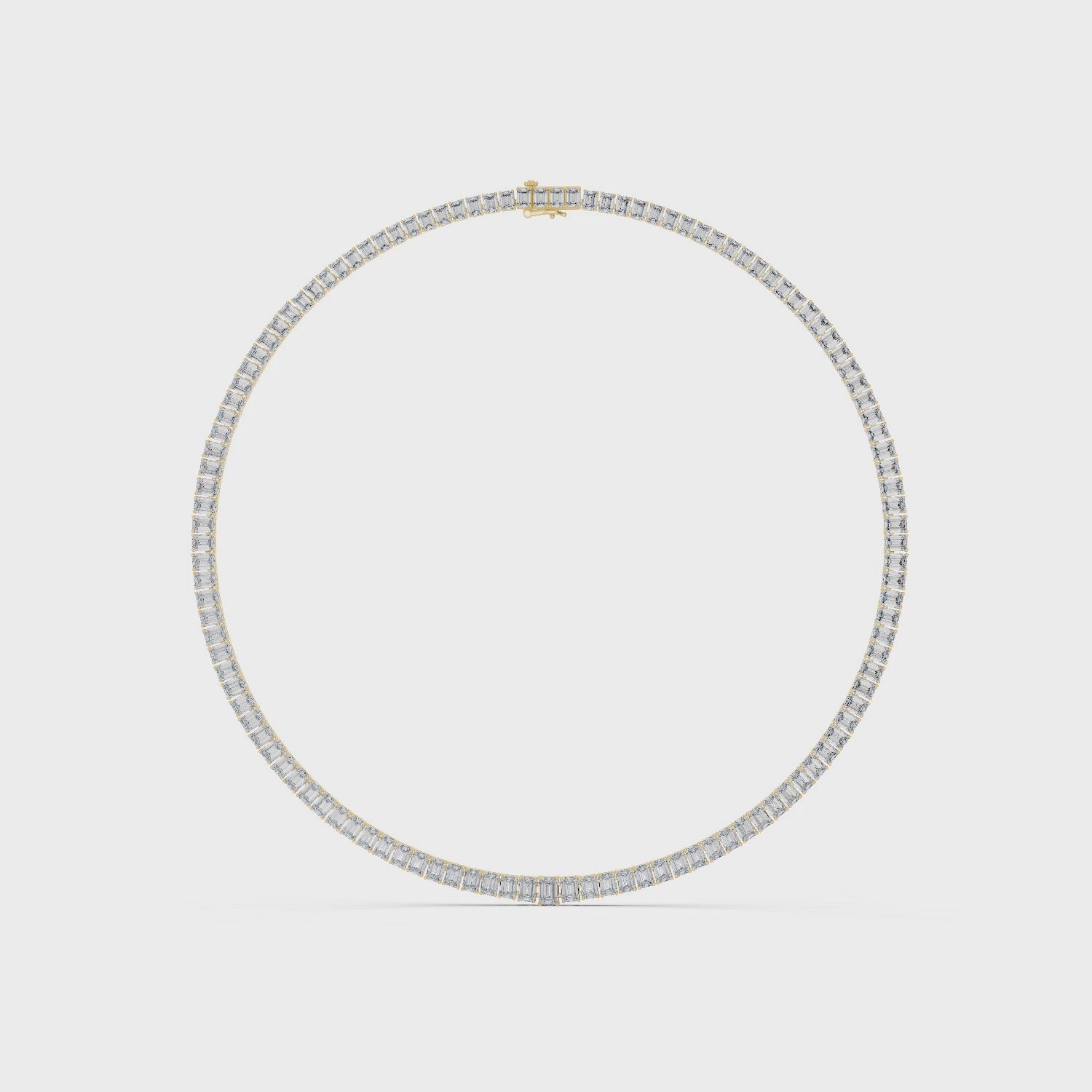 Twilight Cascade Lattice Choker Necklace