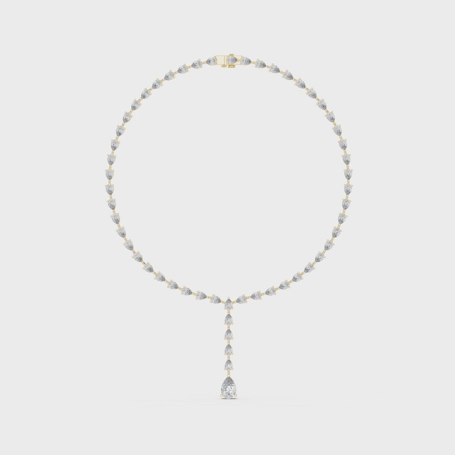 Twilight Luster Artisanal Y Necklace