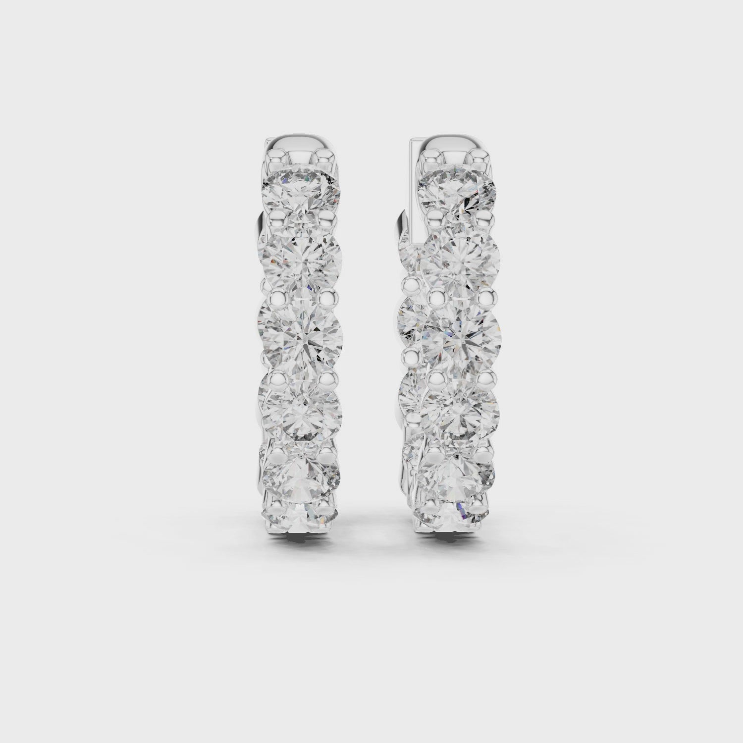 Twilight Echo Signature Hoop Studs