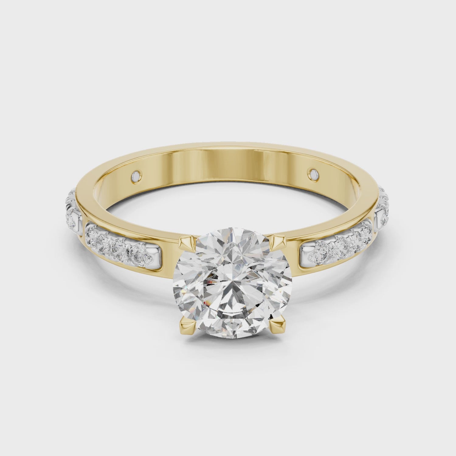 Whispering Radiance Band Ring