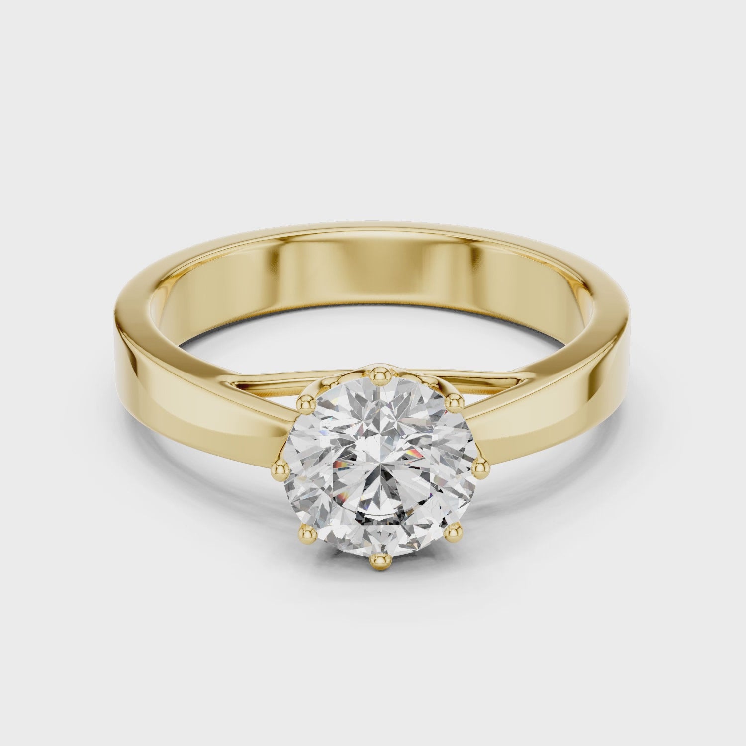 Celestial Embrace Classic Band Ring