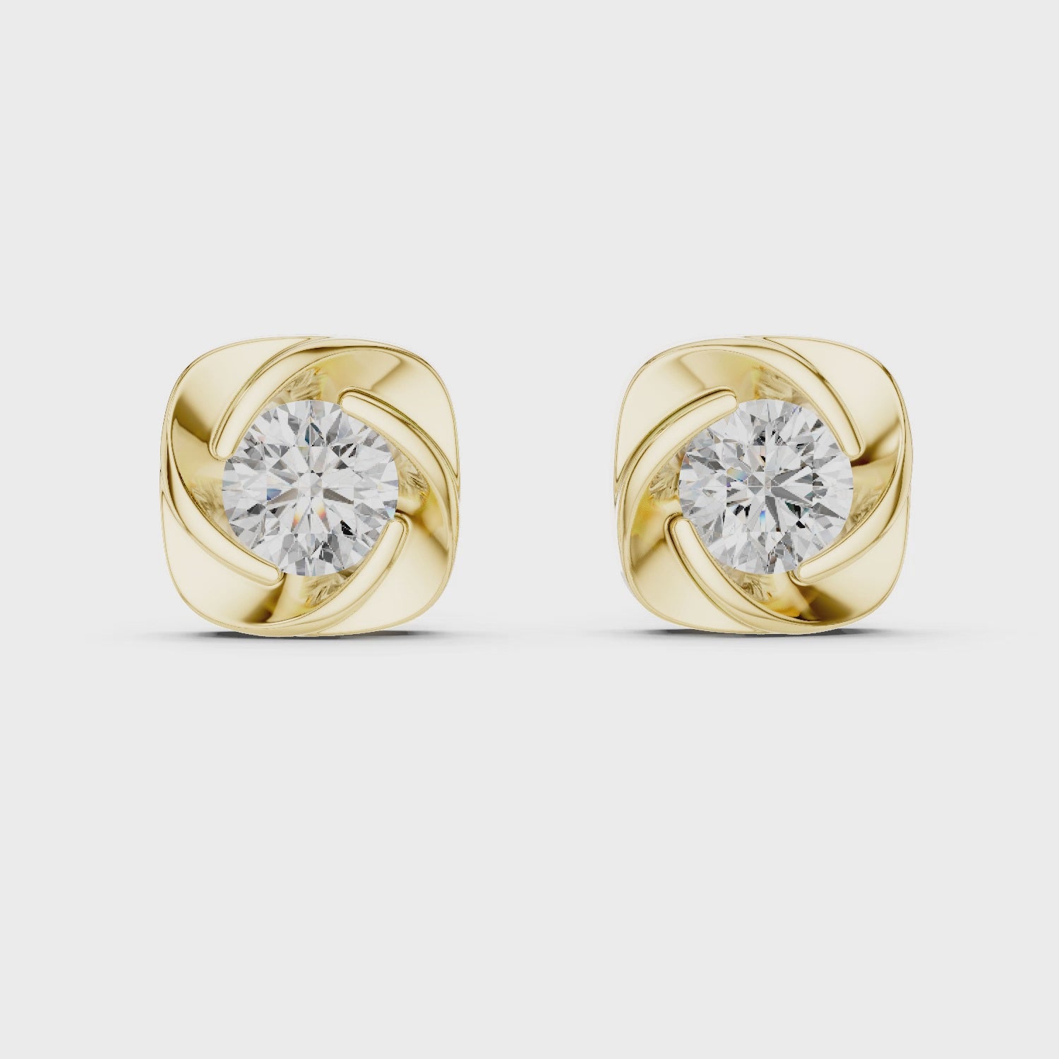 Twilight Embrace Stud Earrings