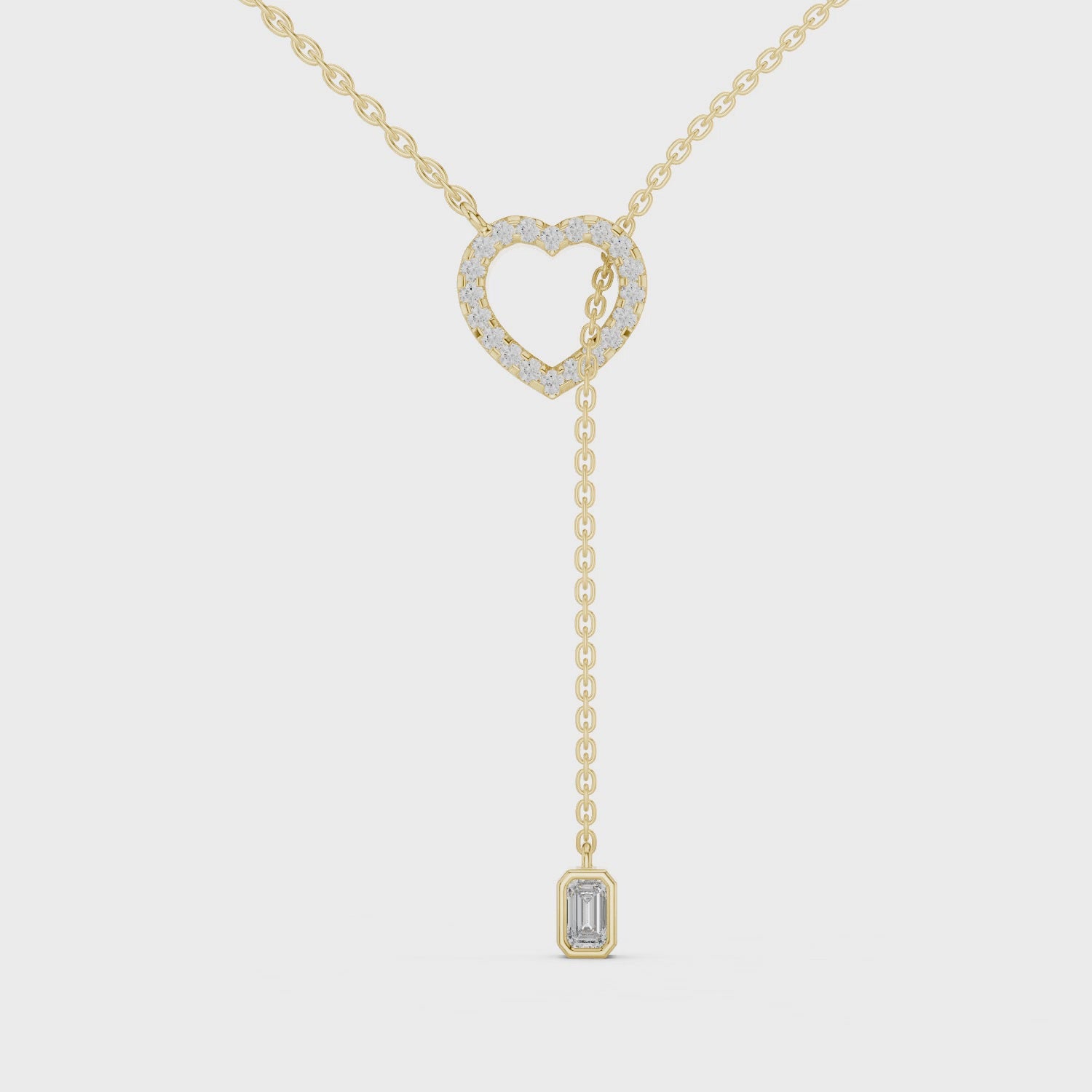 Endless Bond Heart Accent Pendant