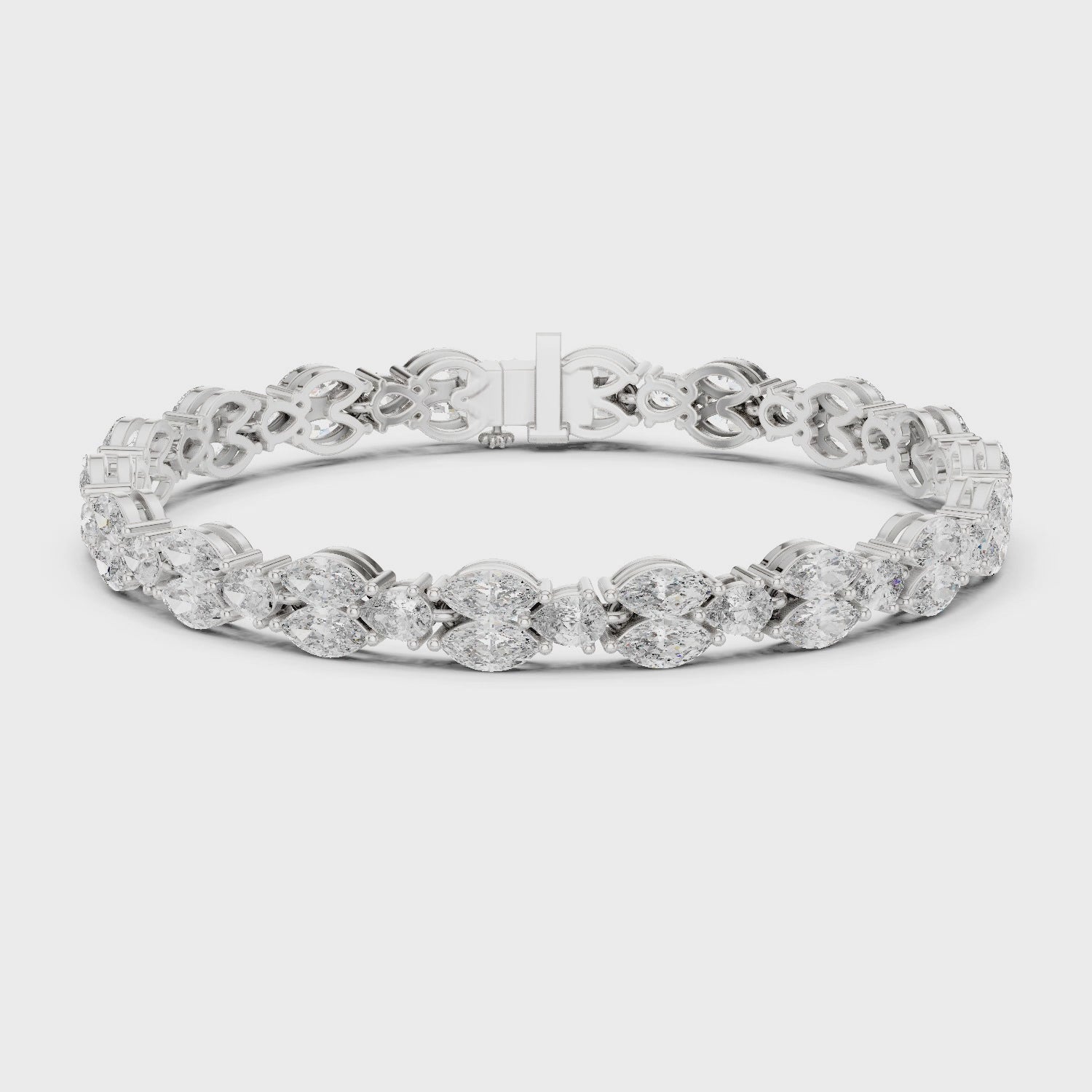 Lumina Curve Link Fine Bracelet