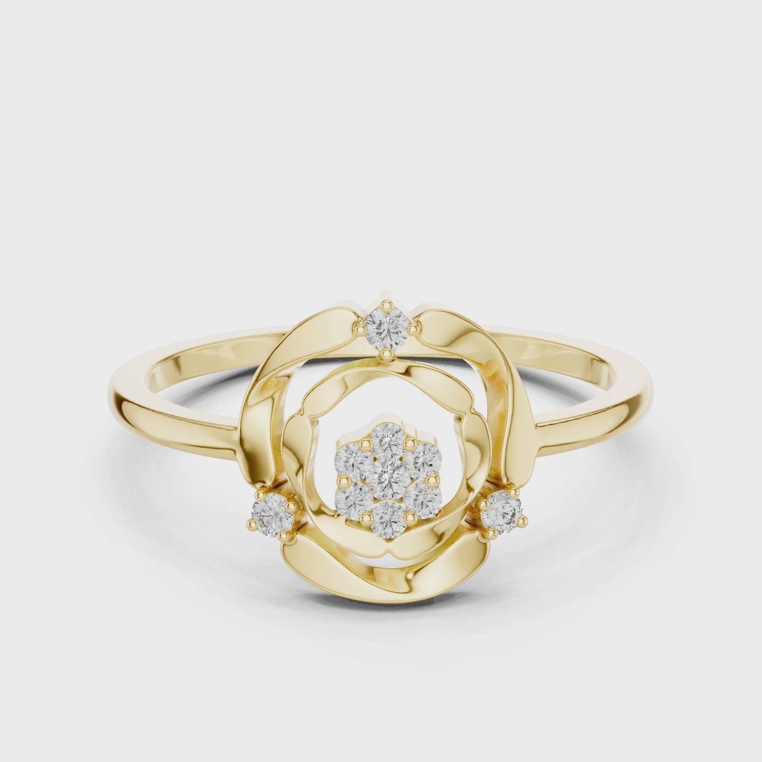 Opaline Fleur Ring