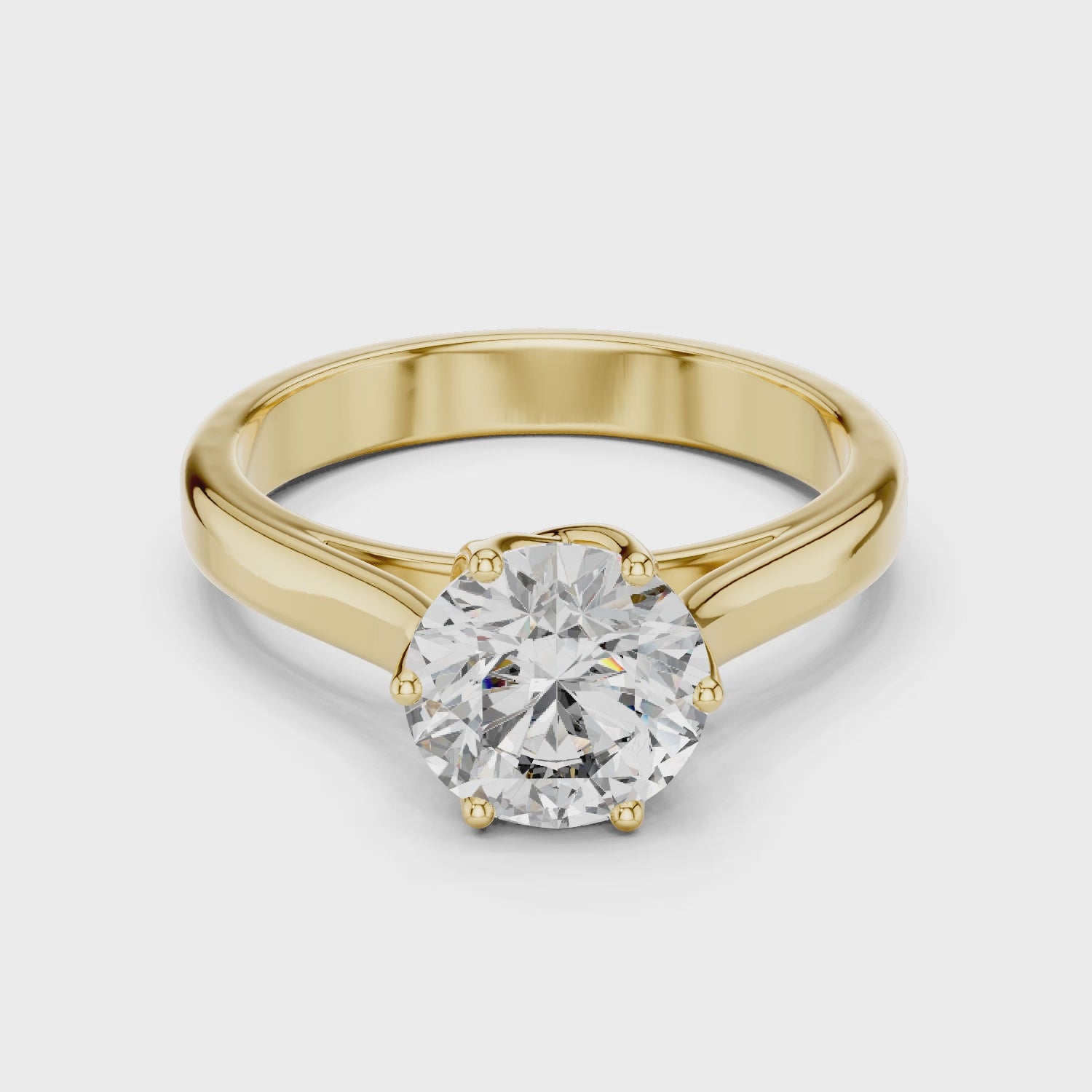 Dawn Mirage Contemporary Engagement Ring