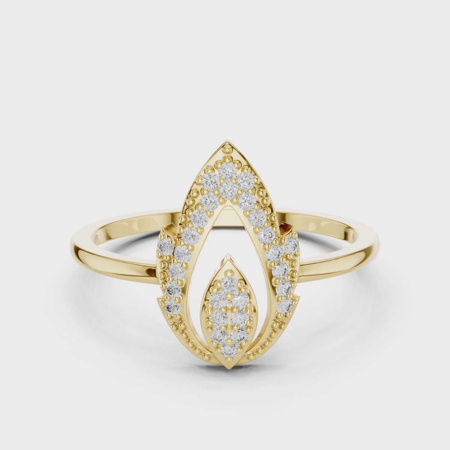 Whisper Crest Ring