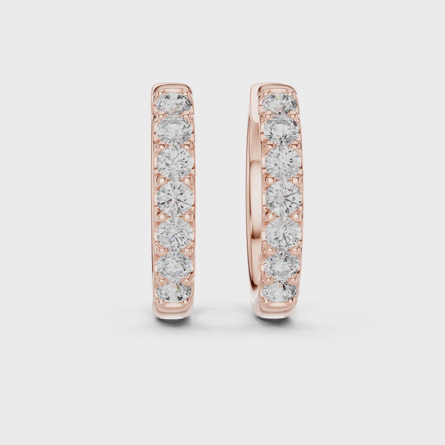 Midnight Whisper Huggie Earrings