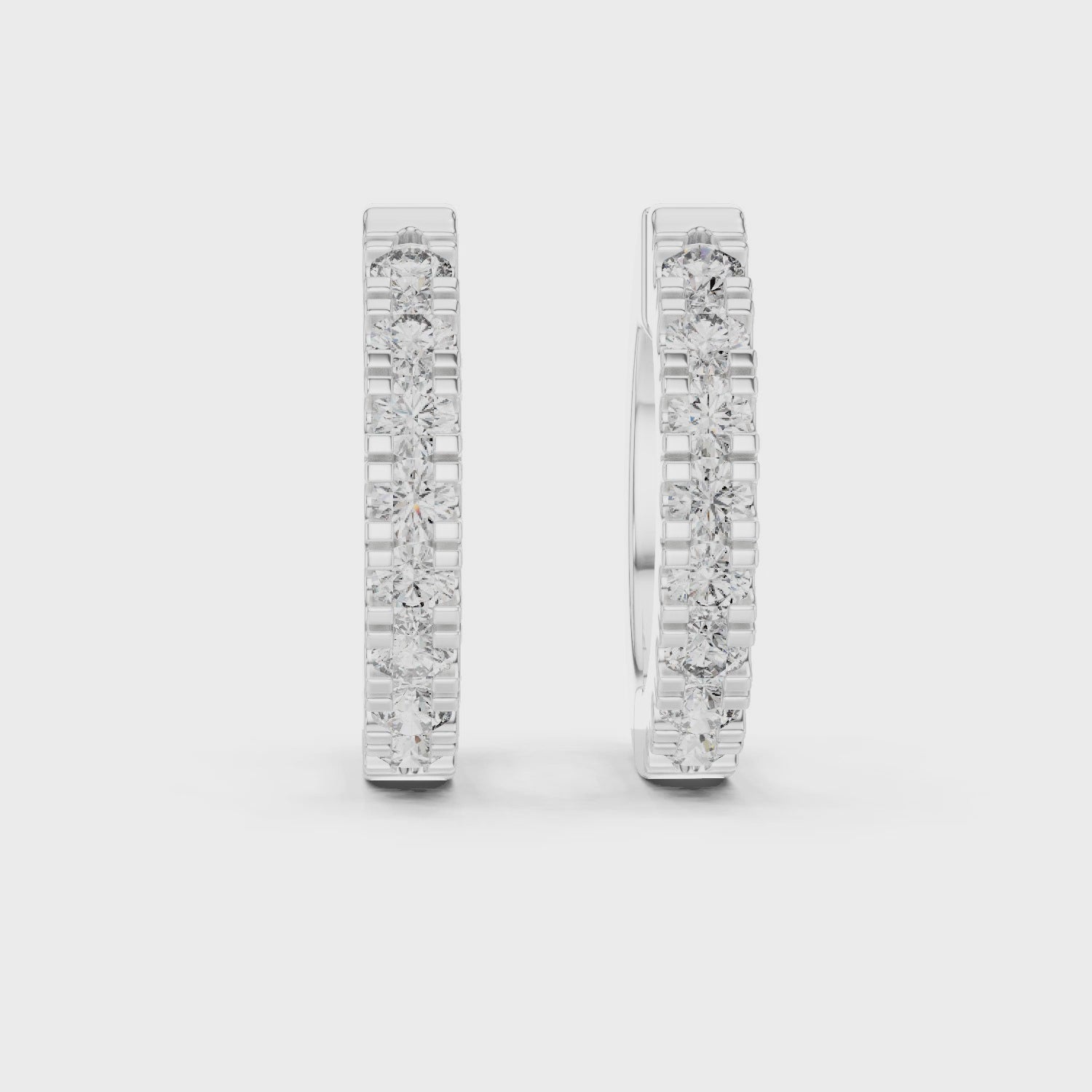 Urban Twist Hoop Earrings